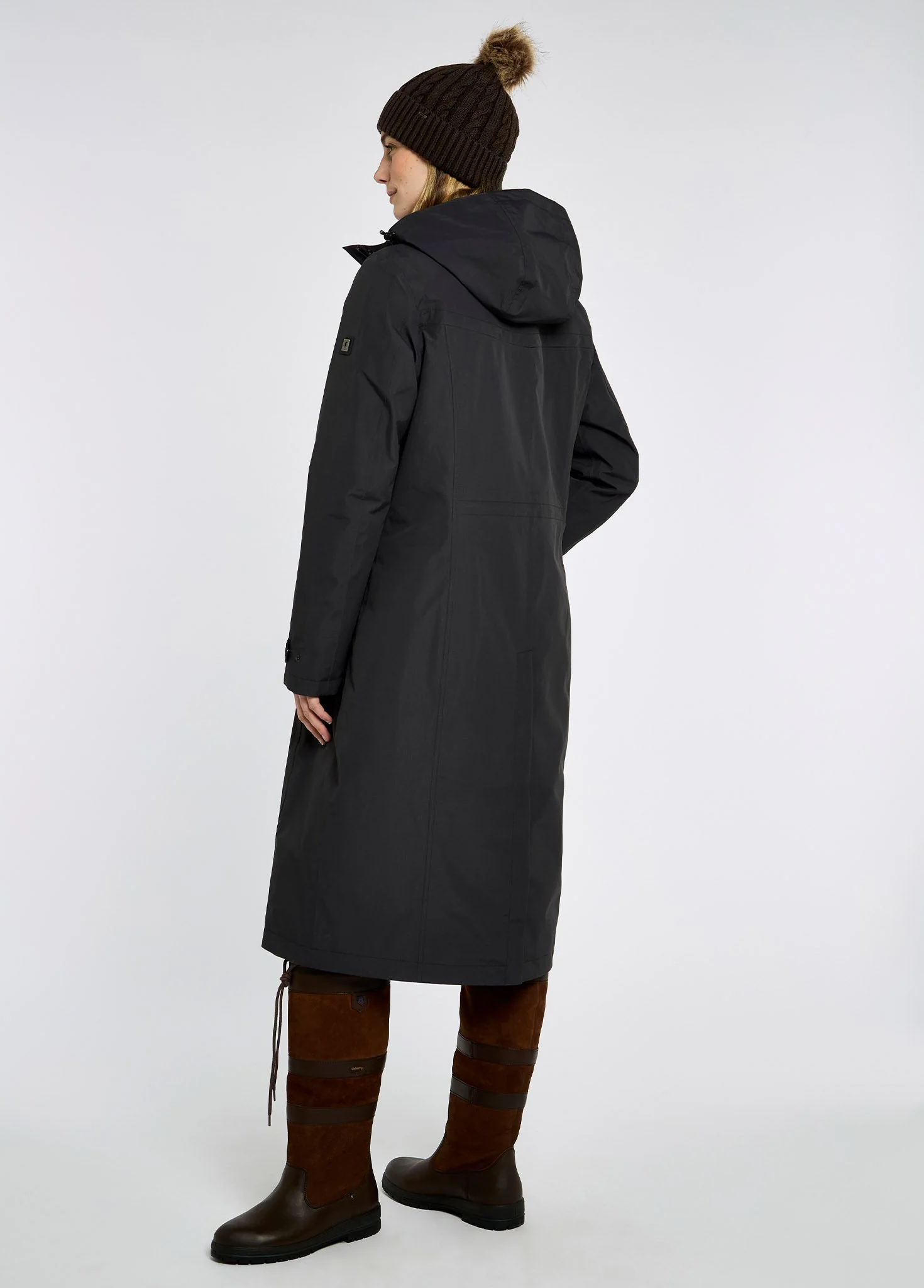 Alderford Waterproof Coat - Charcoal - Image 5