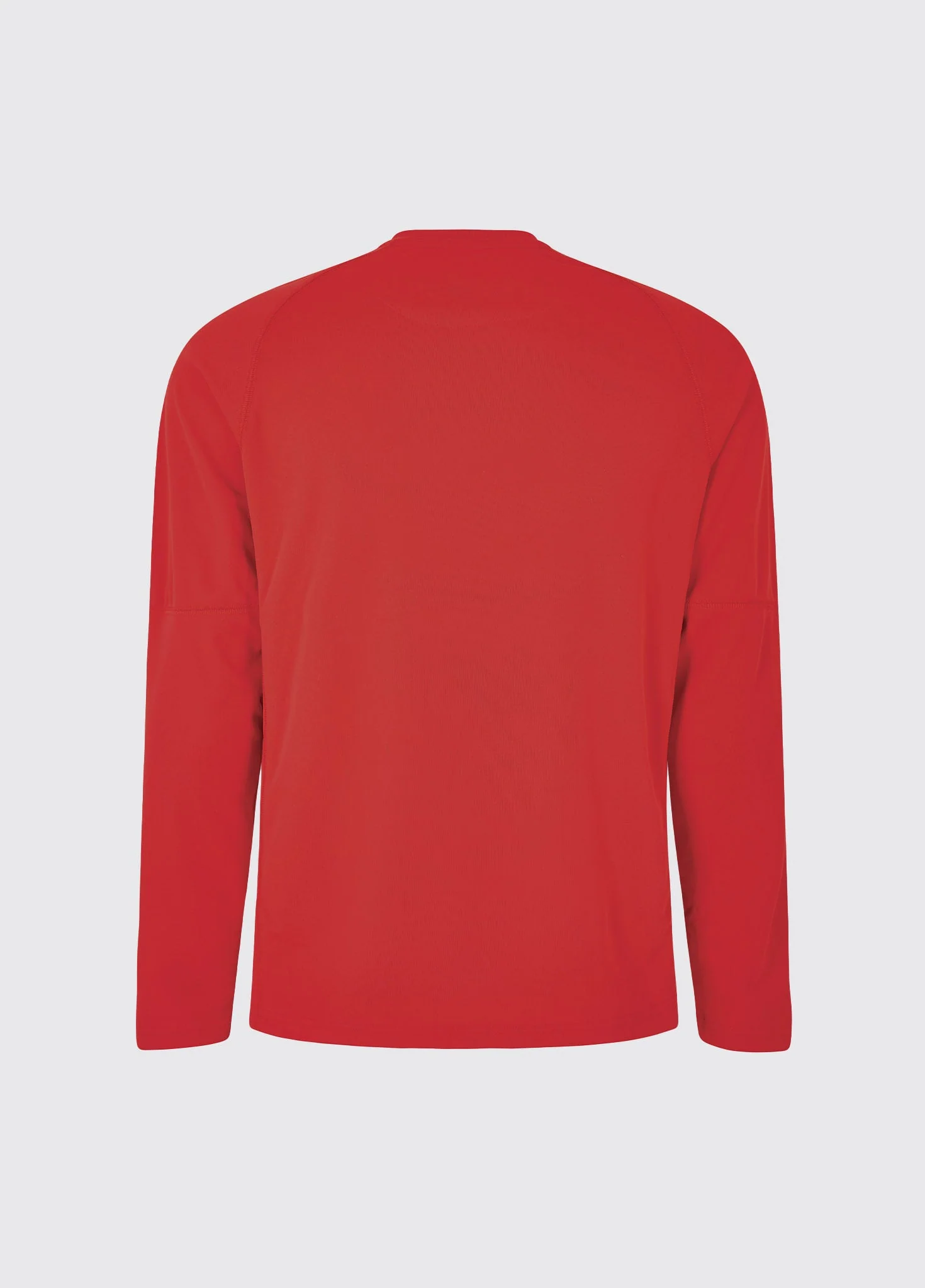 Ancona Mens Long-Sleeved T- Shirt  - Red - Image 2