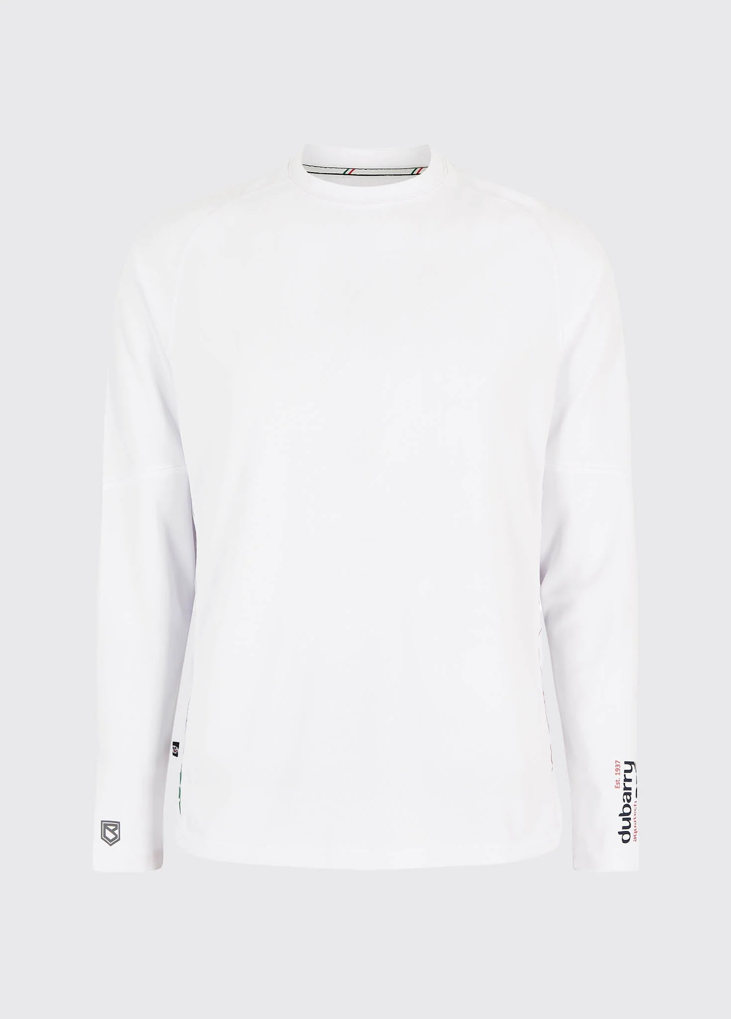 Ancona Mens Long-Sleeved T- Shirt - White