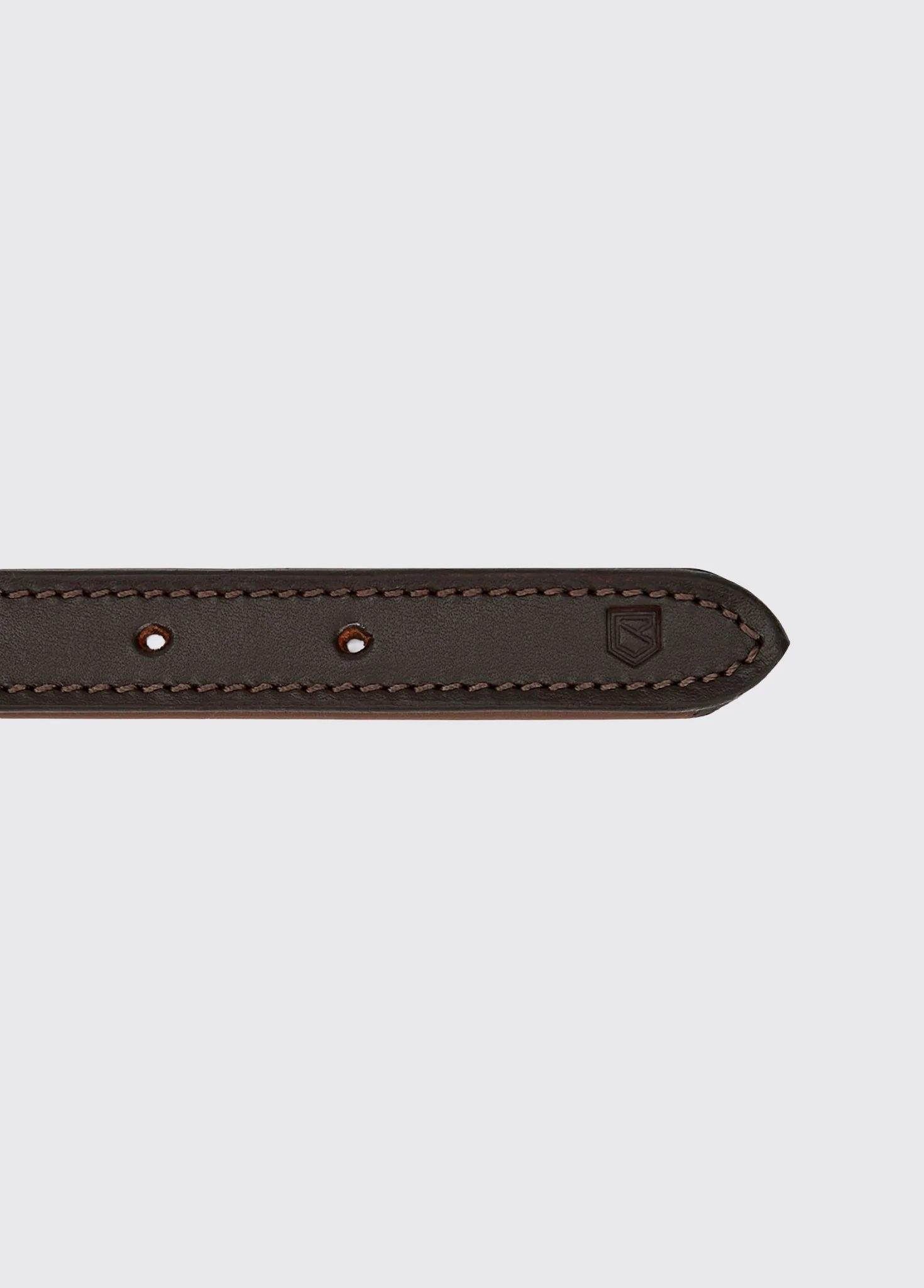 Axel Padded Leather dog collar - Mahogany - Image 14