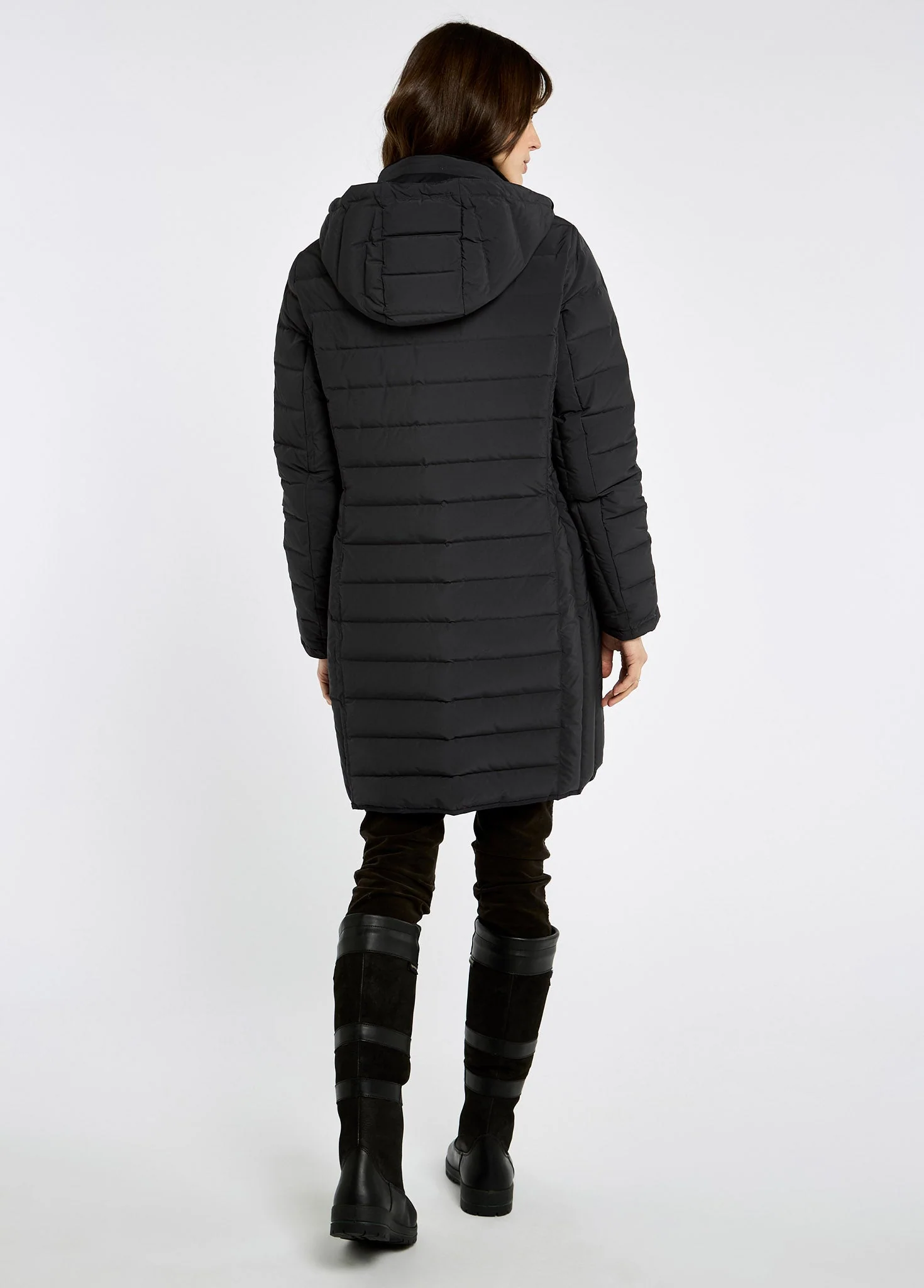 Ballybrophy Down Coat - Charcoal - Image 5