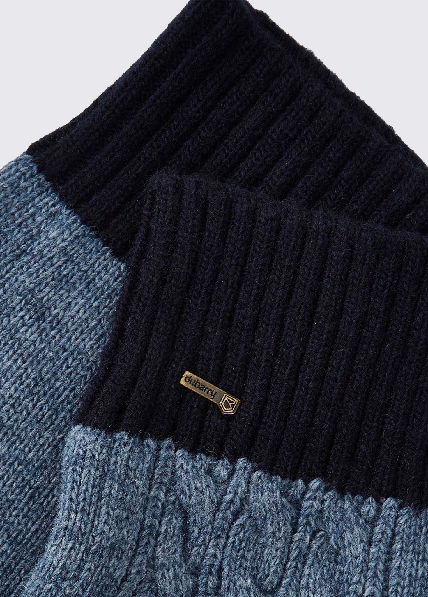Ballyhide Knitted Gloves - Navy - Image 2