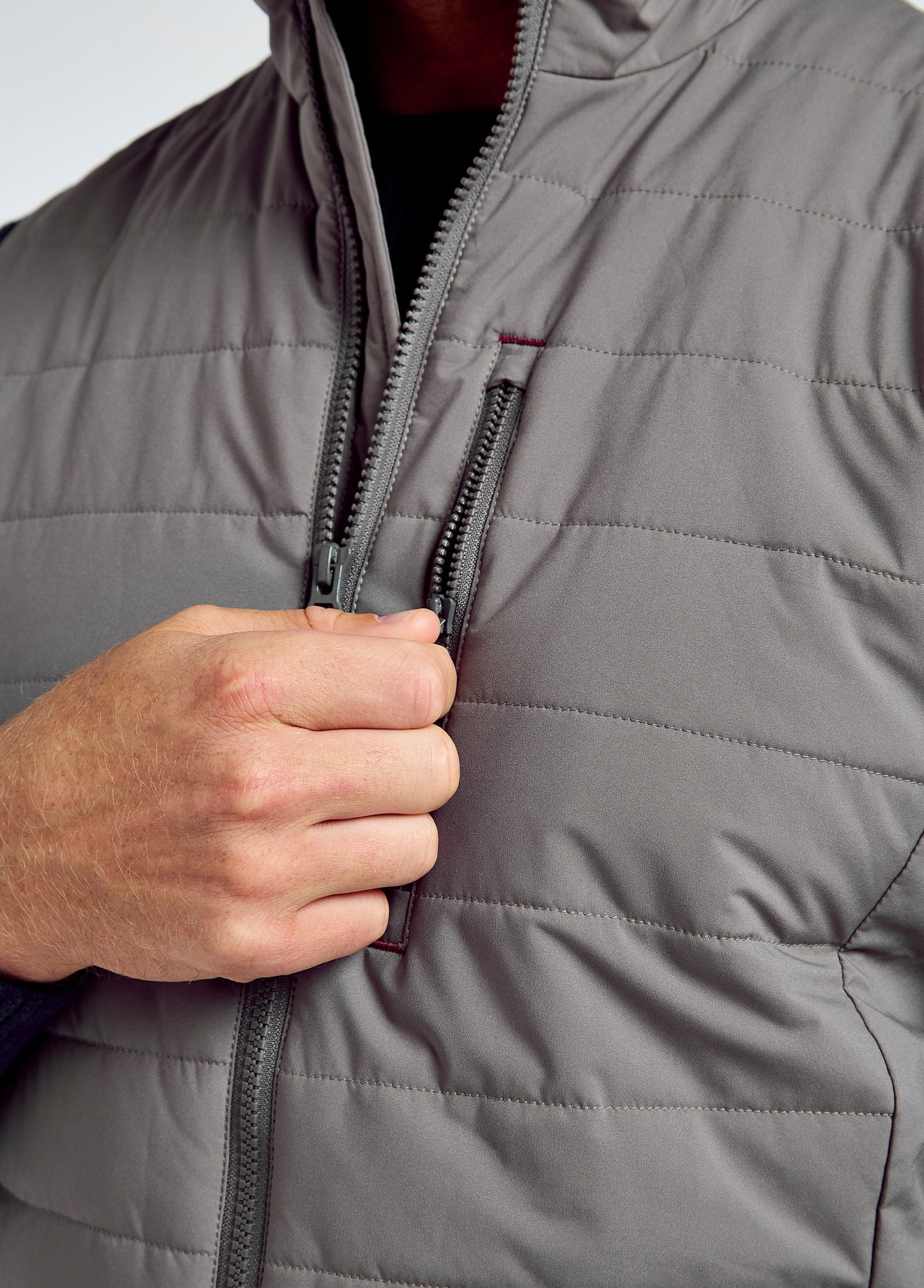 Baltic Lightweight men’s gilet - Fossil - Image 5