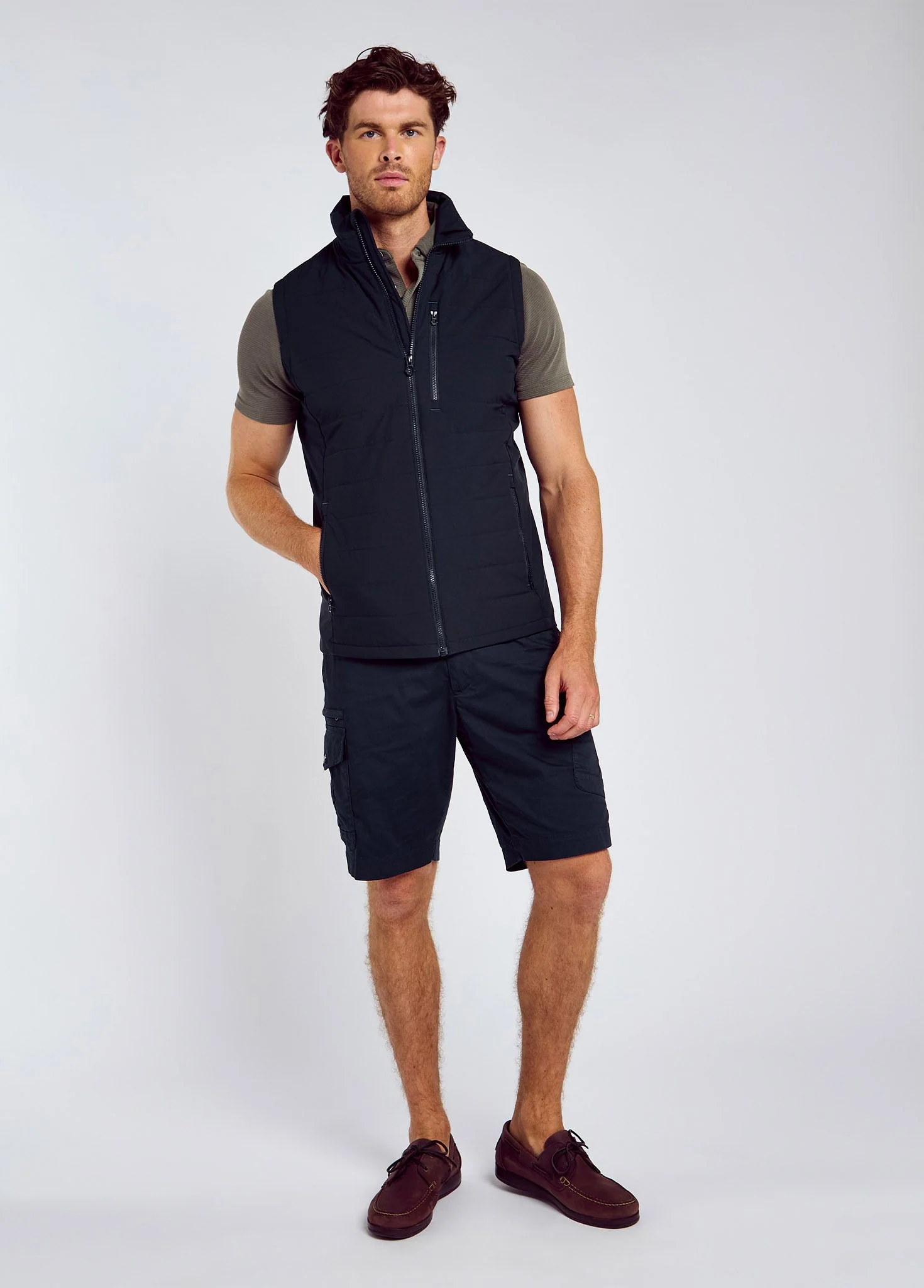 Baltic Lightweight men’s gilet - Navy - Image 2