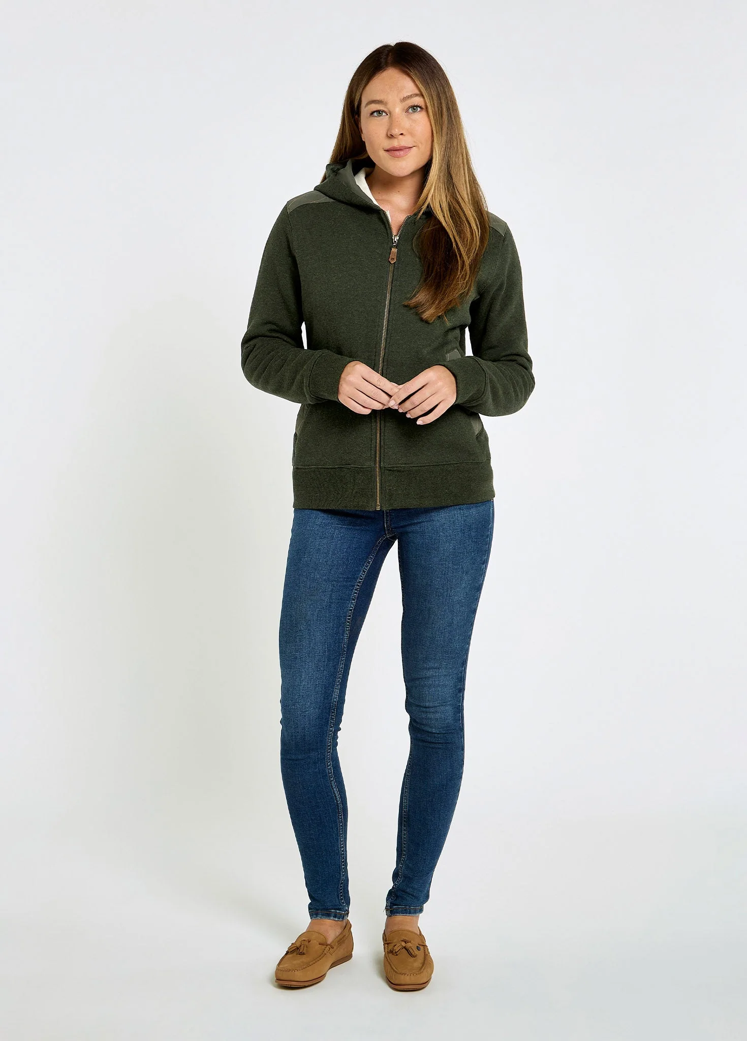 Bambrick Women's Hooded Sweatshirt - Olive - Image 2