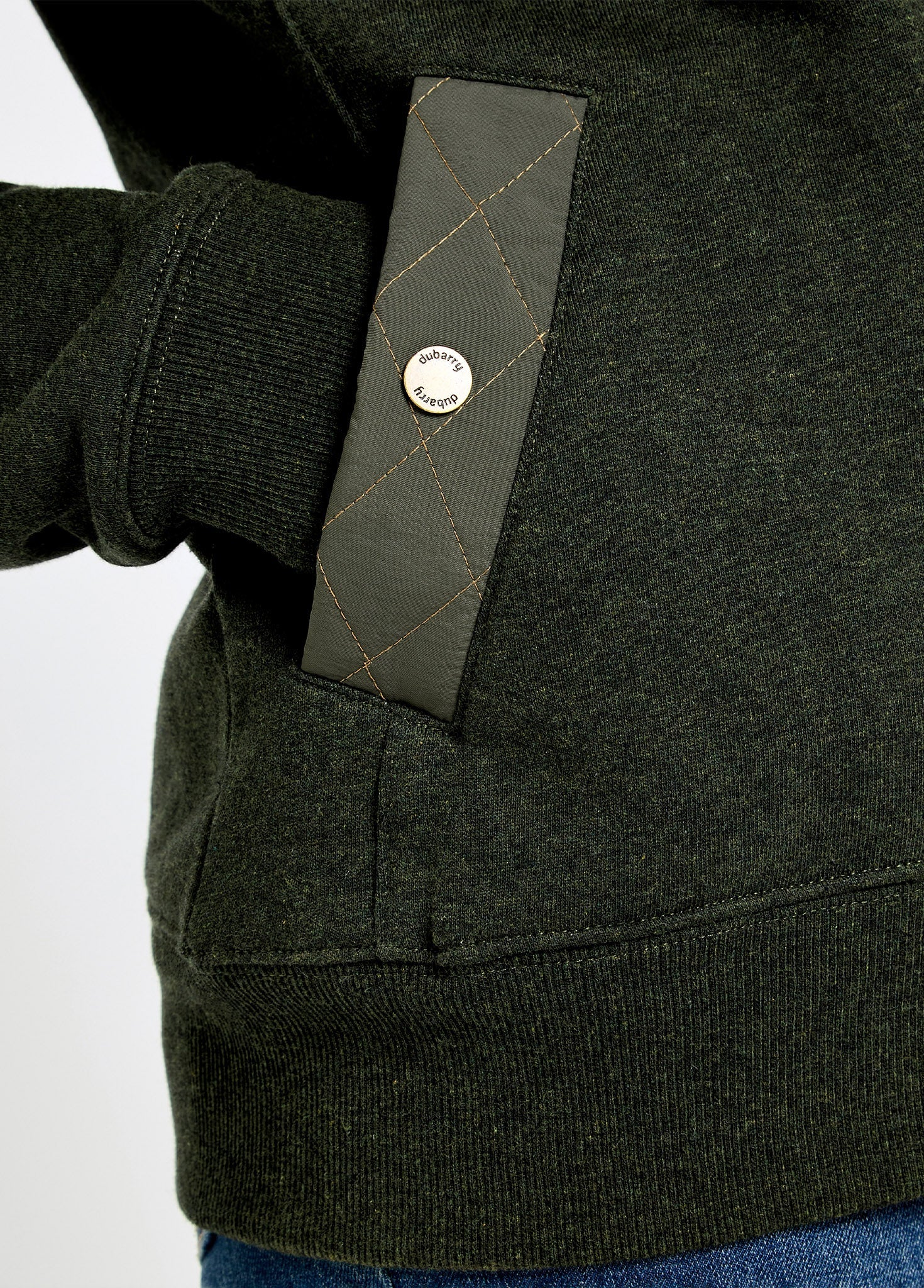 Bambrick Women's Hooded Sweatshirt - Olive - Image 5