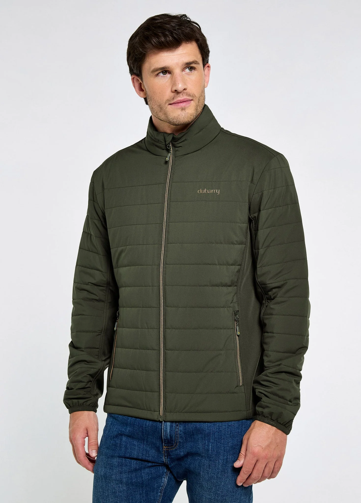 Bowline Lightweight men’s hybrid jacket - Olive - Image 3