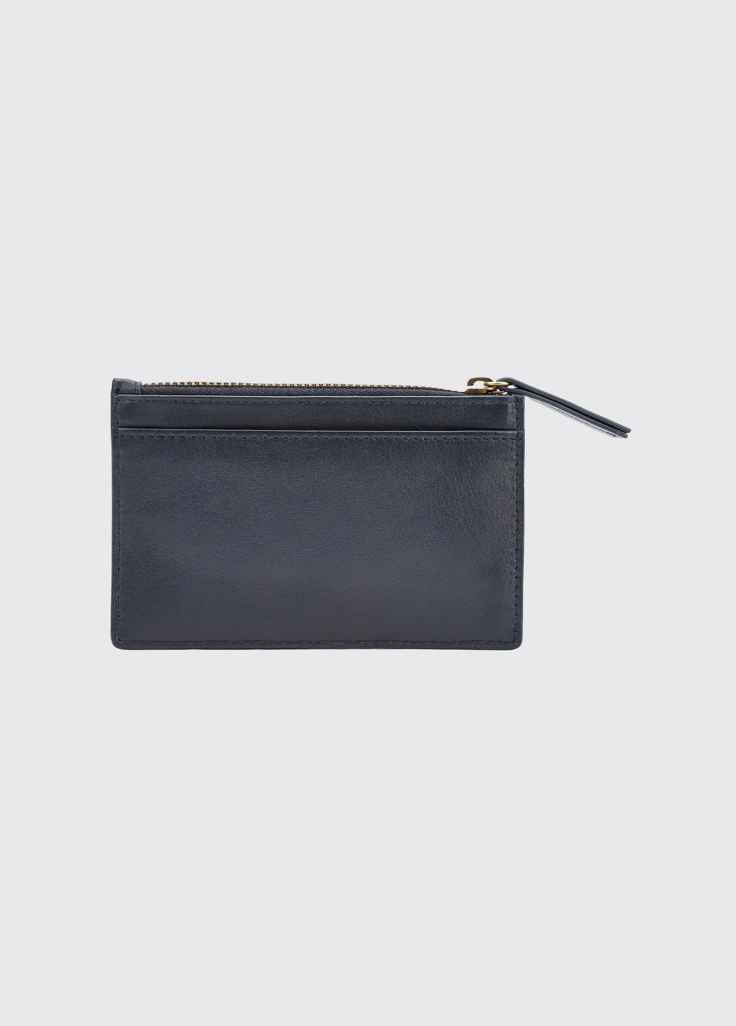 Broomhill Leather cardholder - Navy - Image 2