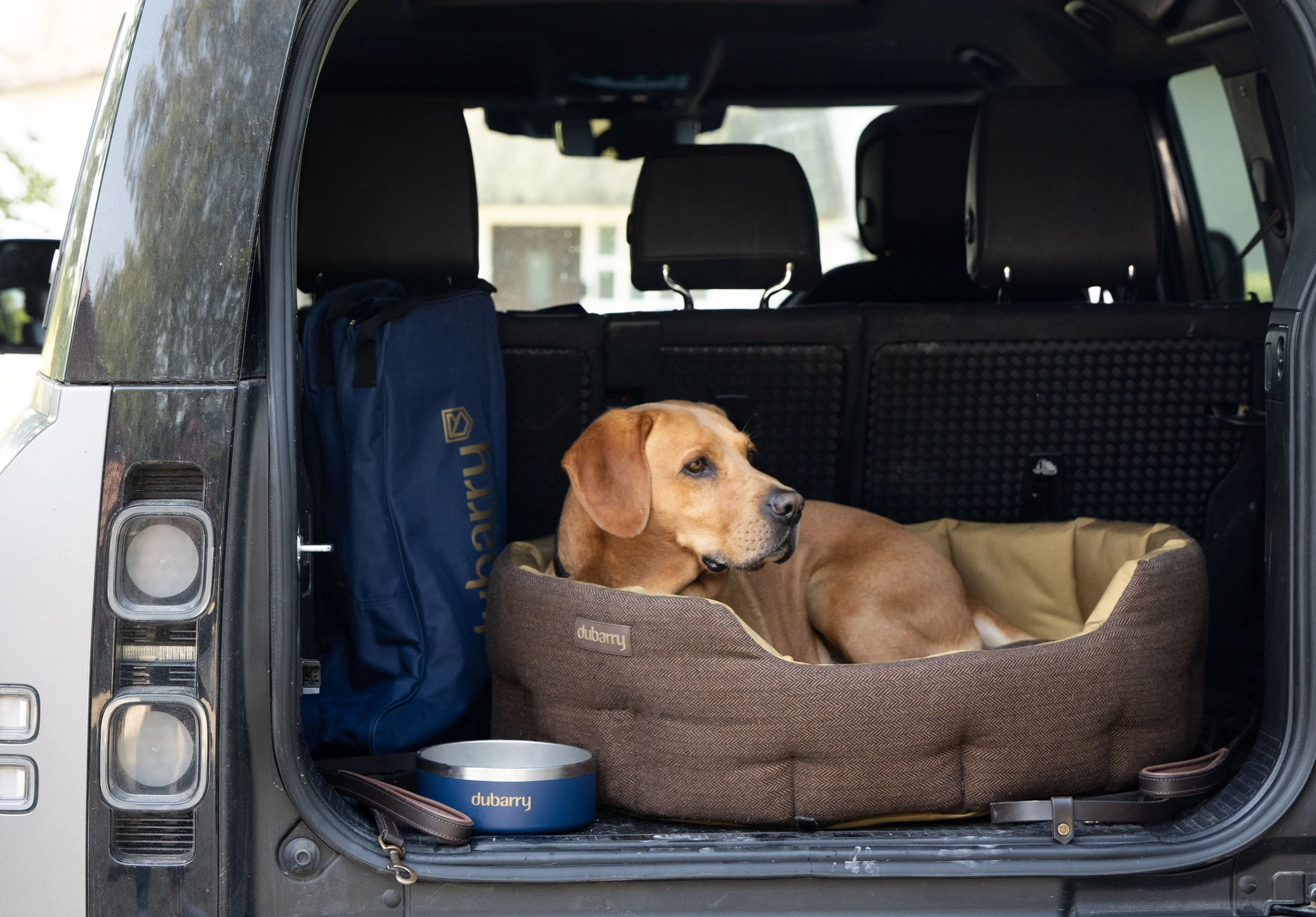 Buster Tweed dog bed - Mocha - Image 2