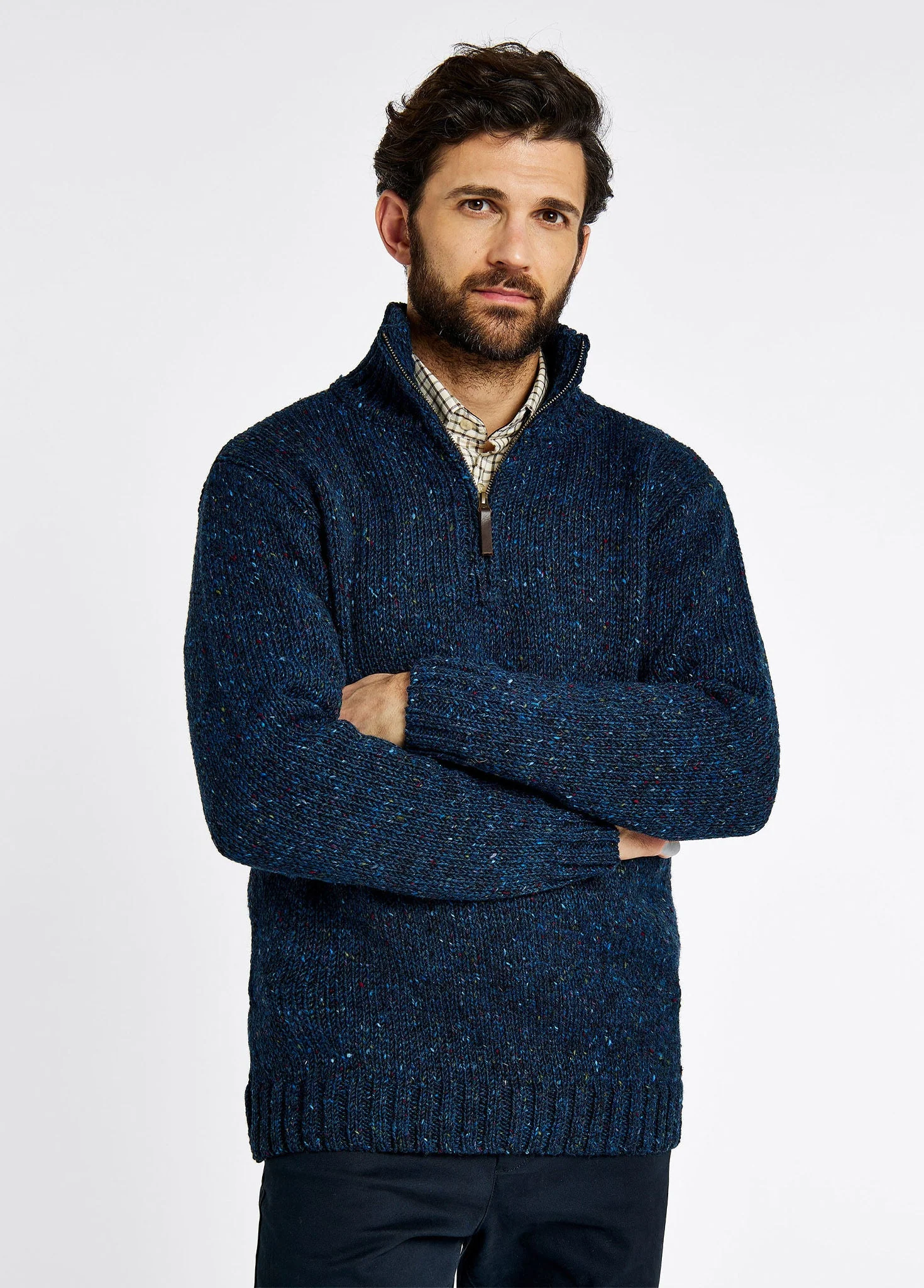 Callaghan Men’s Sweater - Navy - Image 3