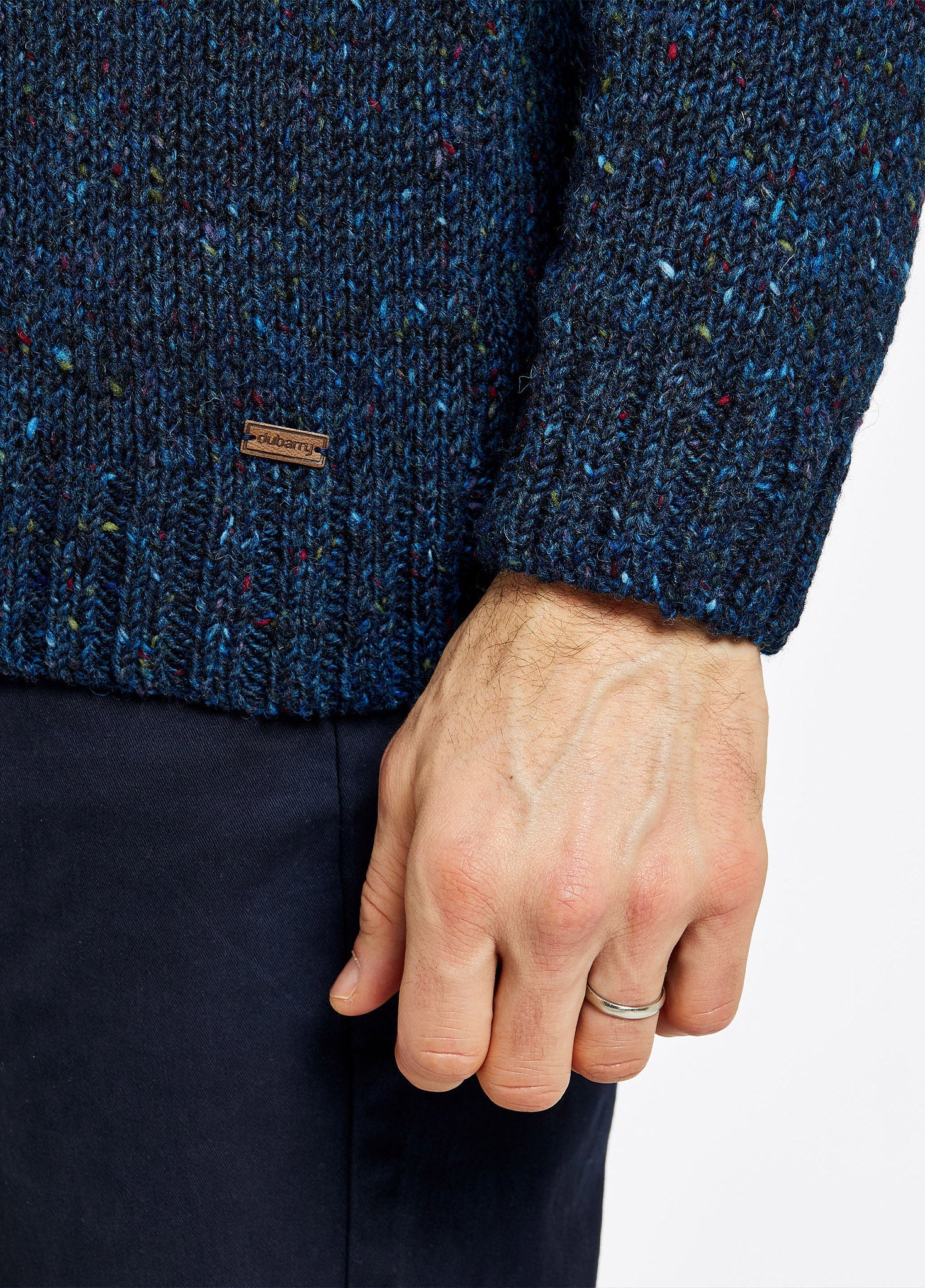 Callaghan Men’s Sweater - Navy - Image 5