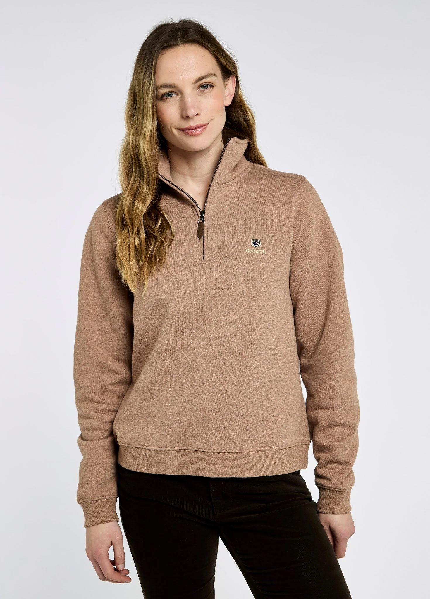 Castlemartyr Zip Sweatshirt - Elk - Image 3