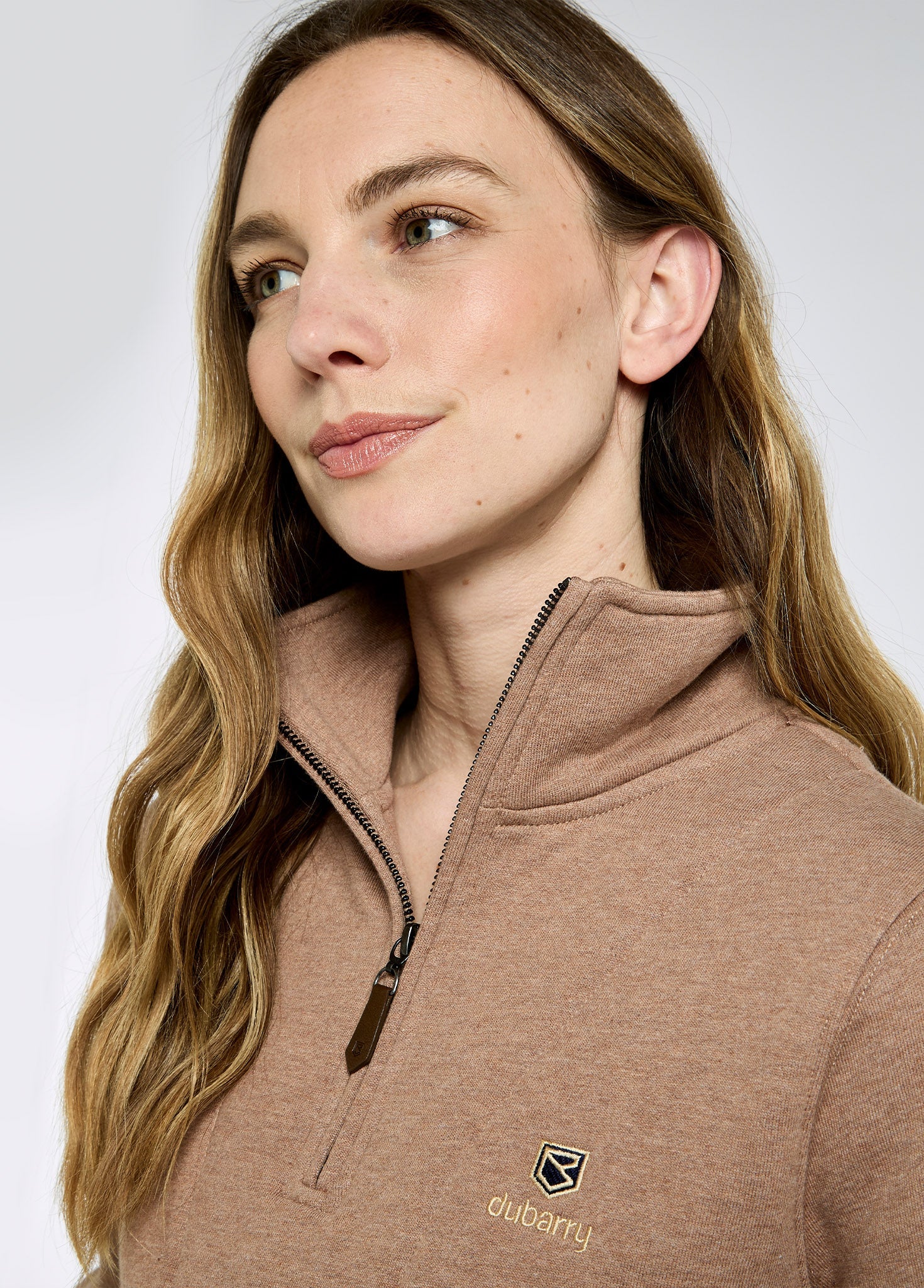 Castlemartyr Zip Sweatshirt - Elk - Image 4