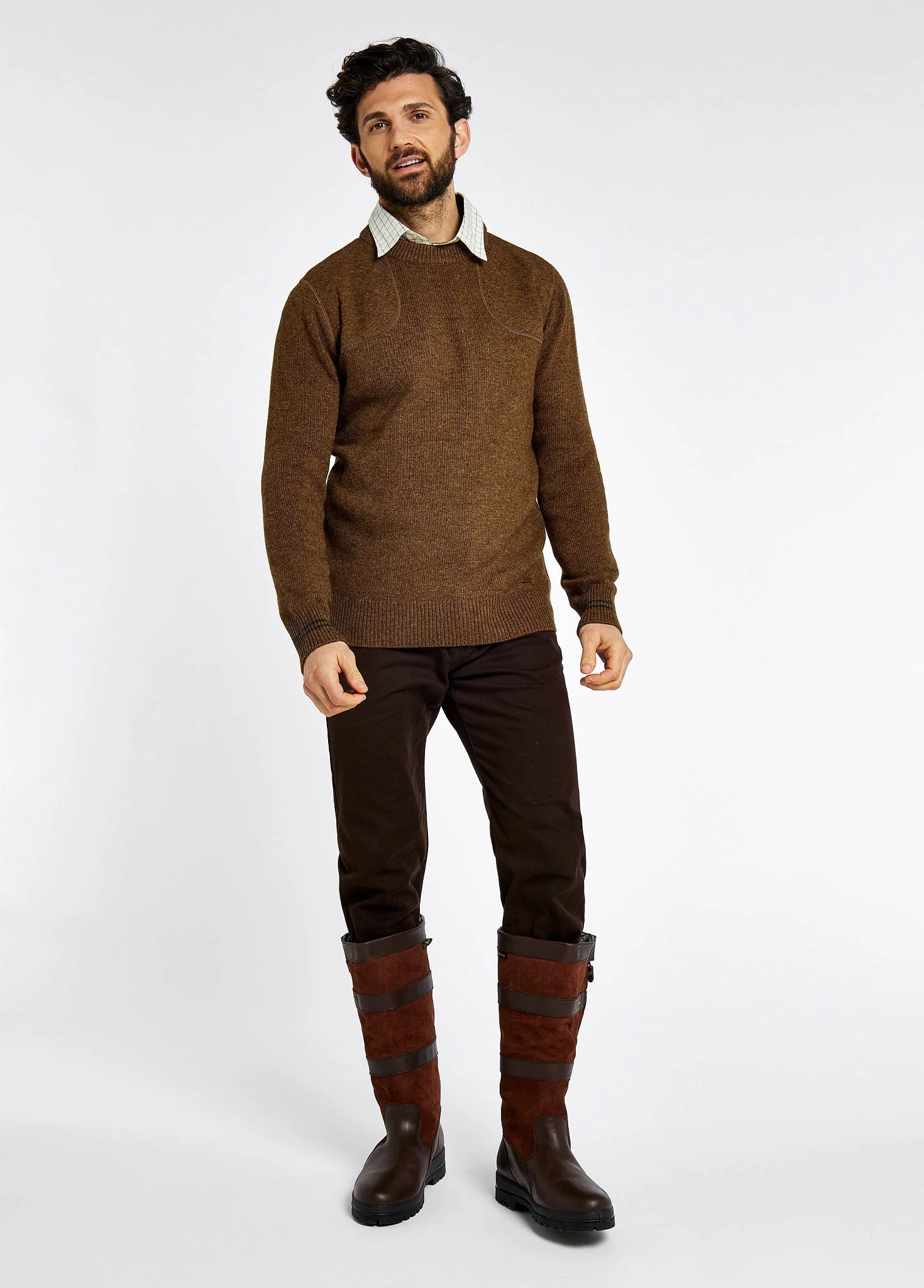 Clarinbridge Crew Neck Sweater - Bronze - Image 2