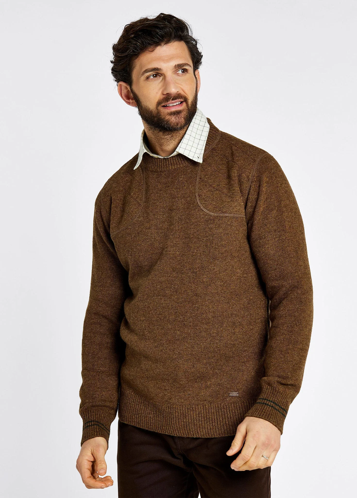 Clarinbridge Crew Neck Sweater - Bronze - Image 3
