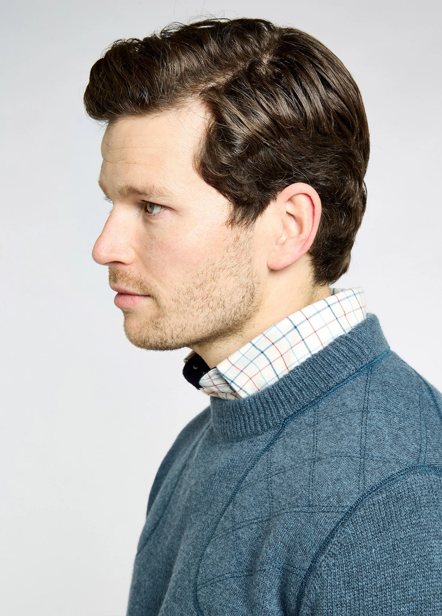 Clarinbridge Crew Neck Sweater - Indigo - Image 4