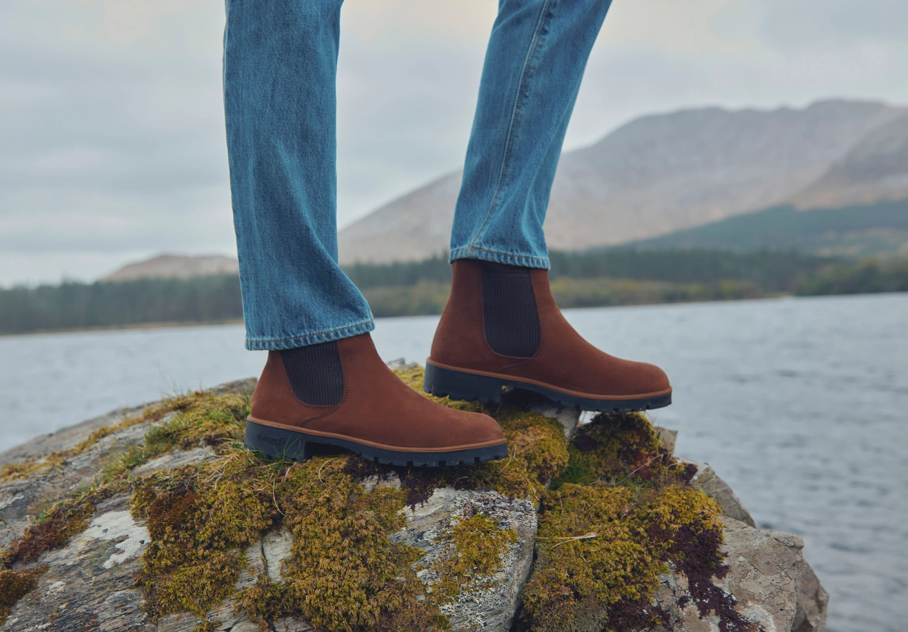 Clonliffe Women's Chelsea Boot - Walnut - Image 2