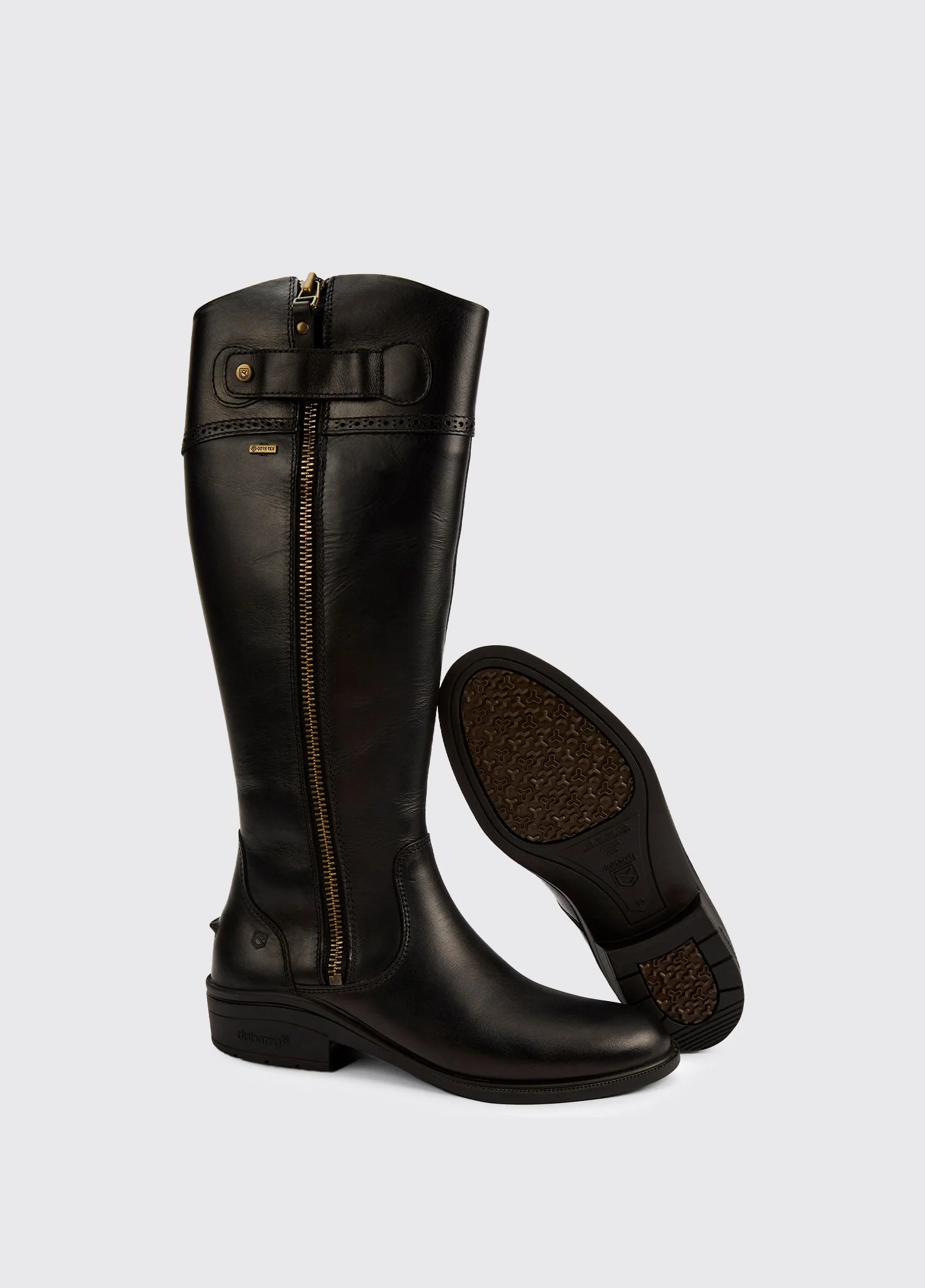 Connemara Knee High Riding Boot - Black - Image 4