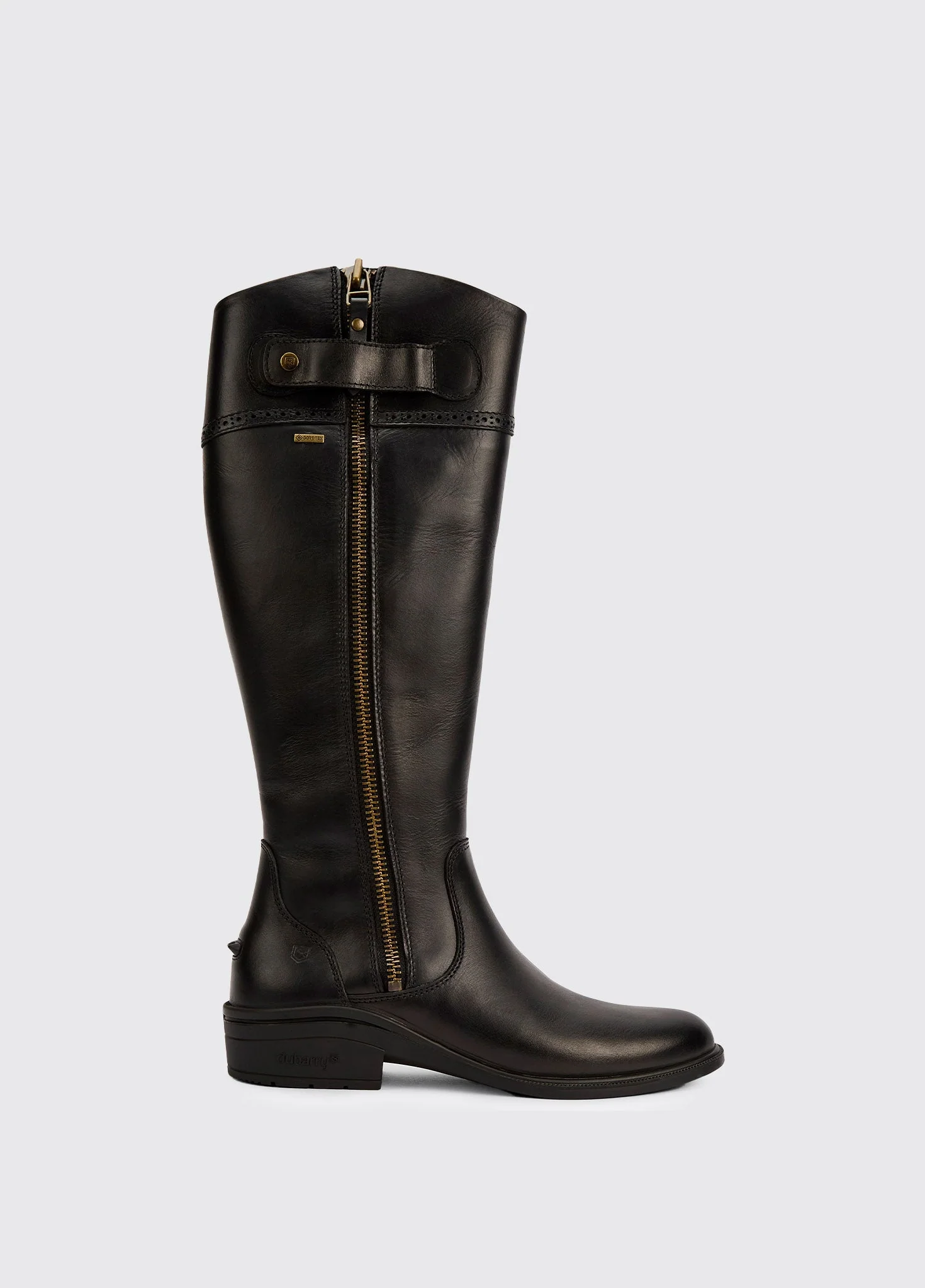 Connemara Knee High Riding Boot - Black - Image 5
