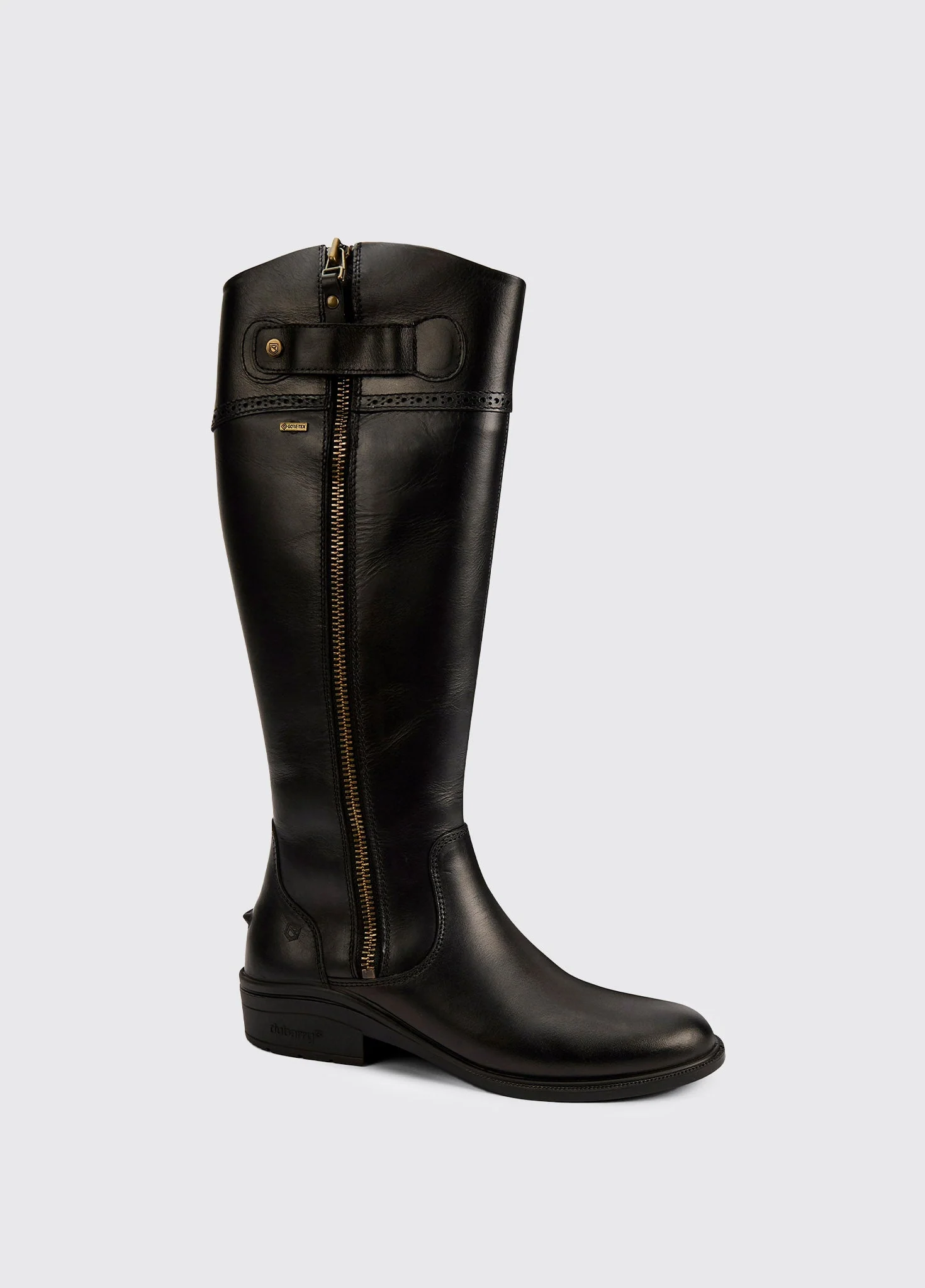 Connemara Knee High Riding Boot - Black - Image 6