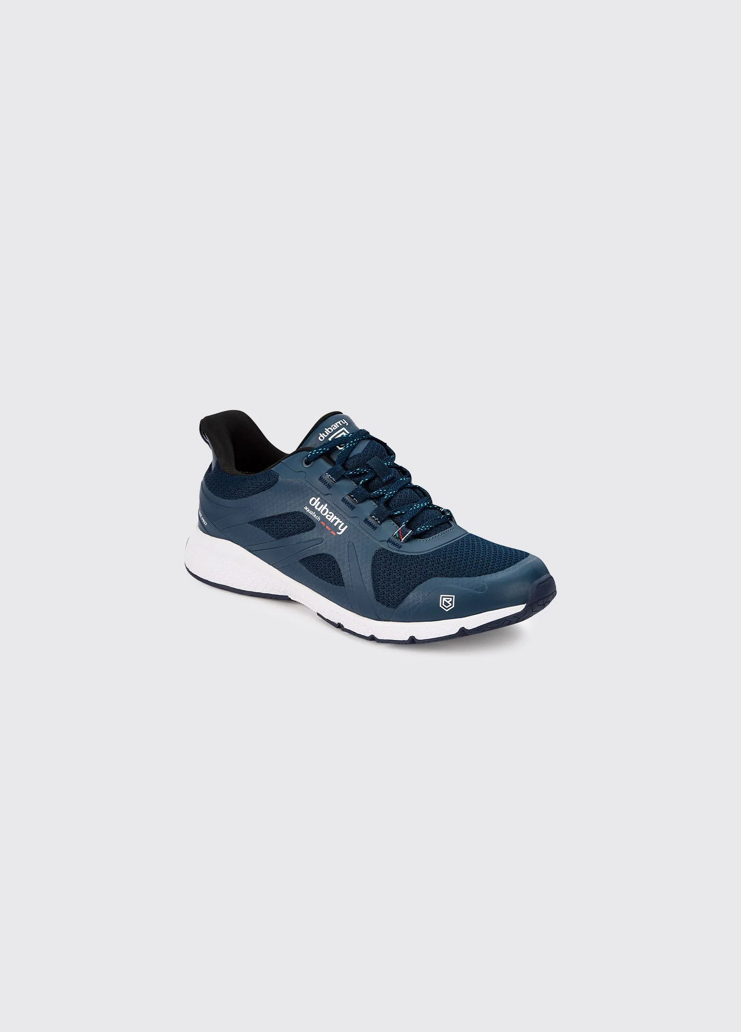 Cowes Men's waterproof trainer - Navy - Image 4