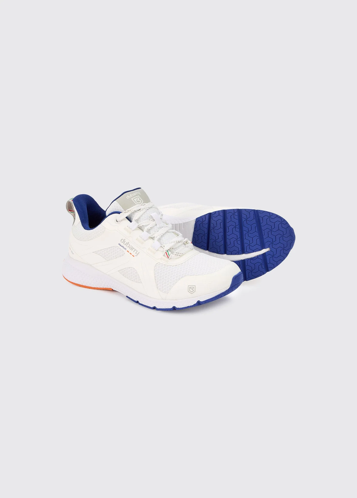 Cowes Men's waterproof trainer - White - Image 2