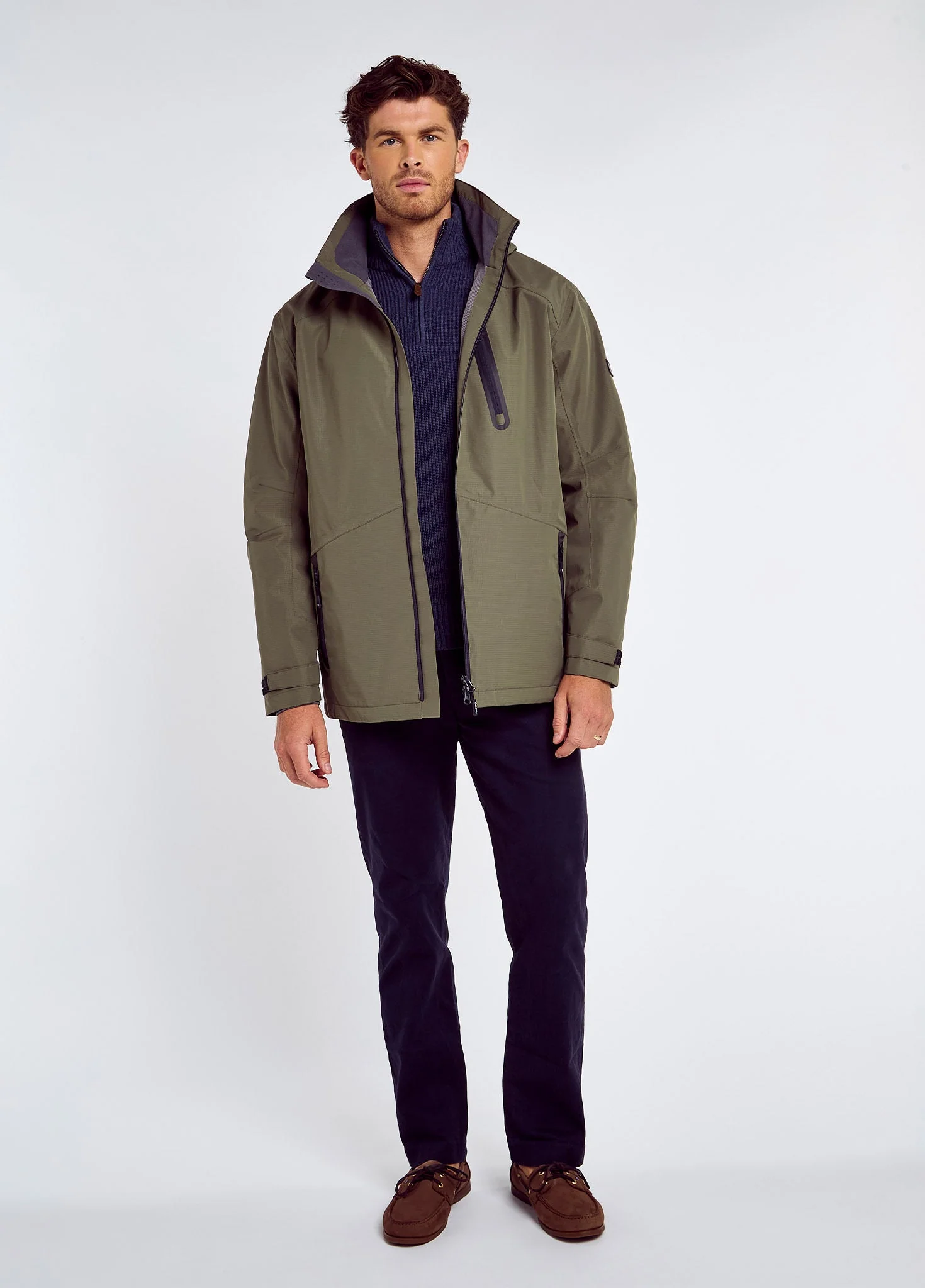 Crossbarry Waterproof Jacket - Kelp - Image 2