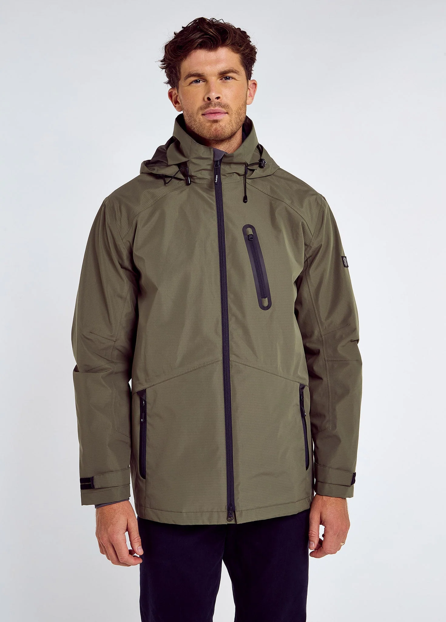 Crossbarry Waterproof Jacket - Kelp - Image 3