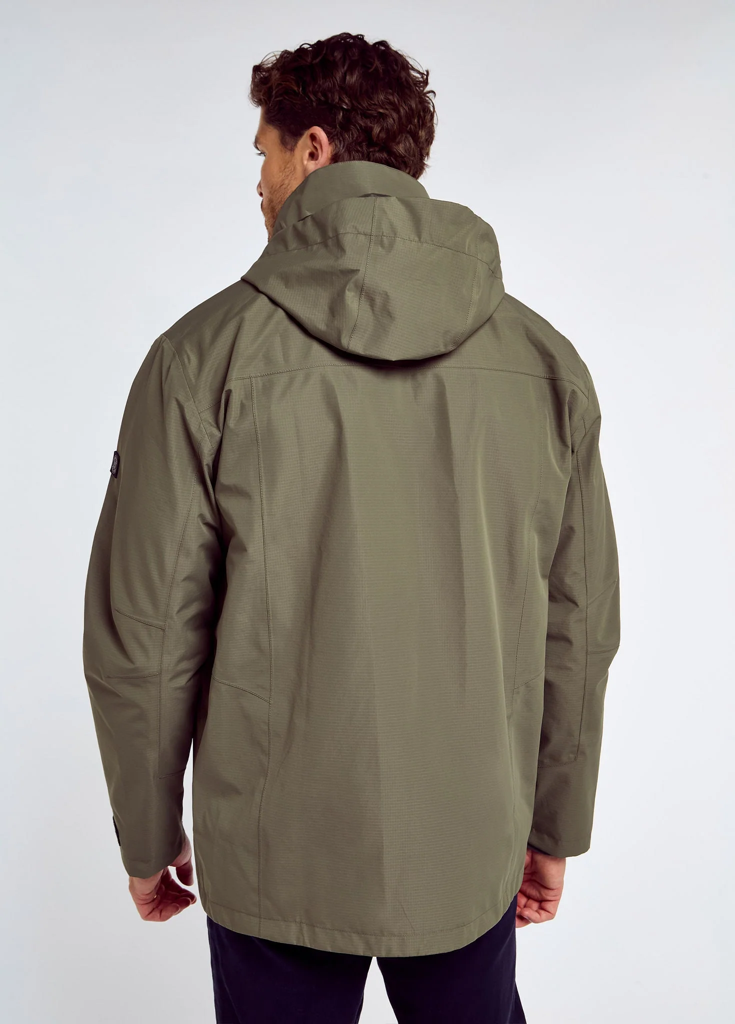 Crossbarry Waterproof Jacket - Kelp - Image 4