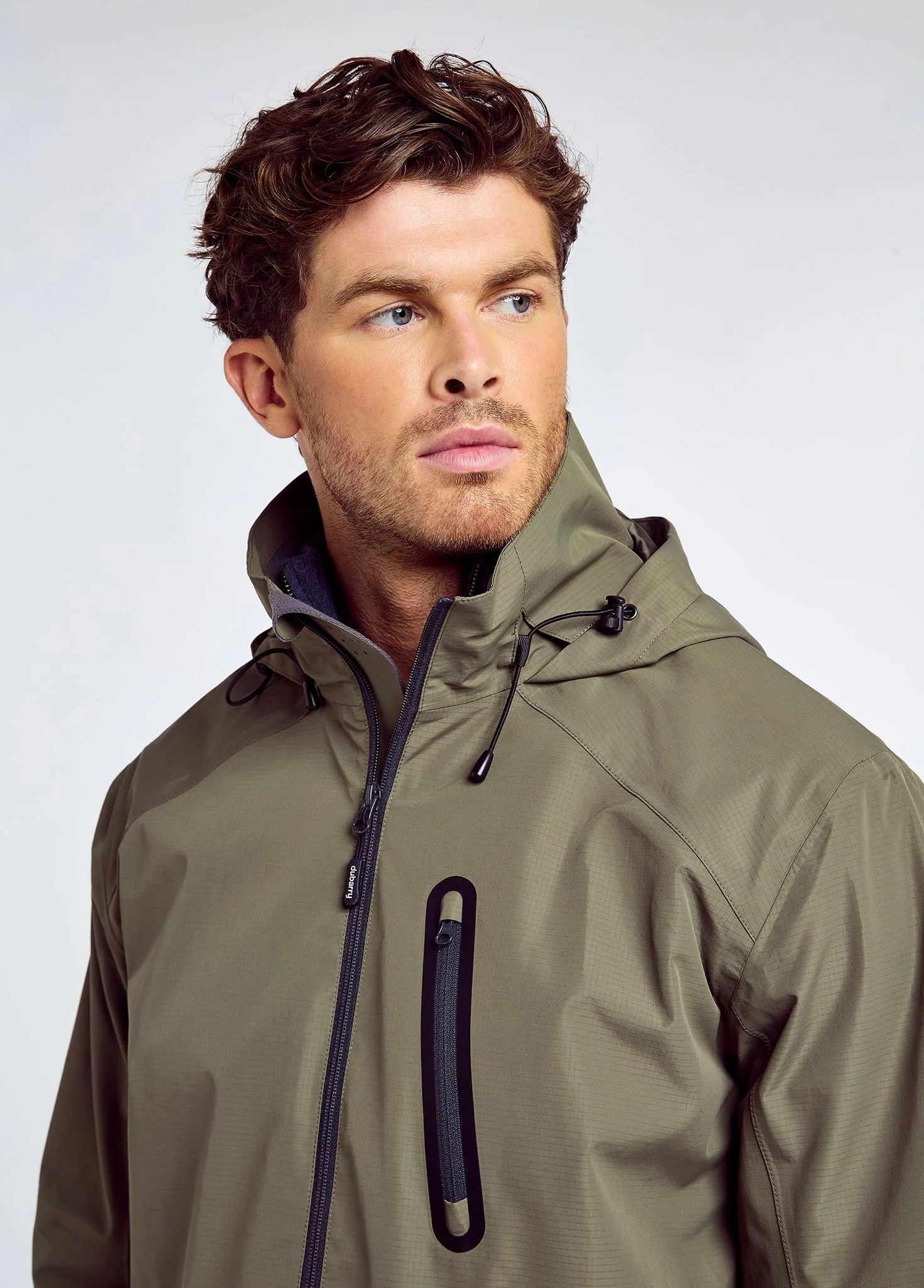 Crossbarry Waterproof Jacket - Kelp - Image 5