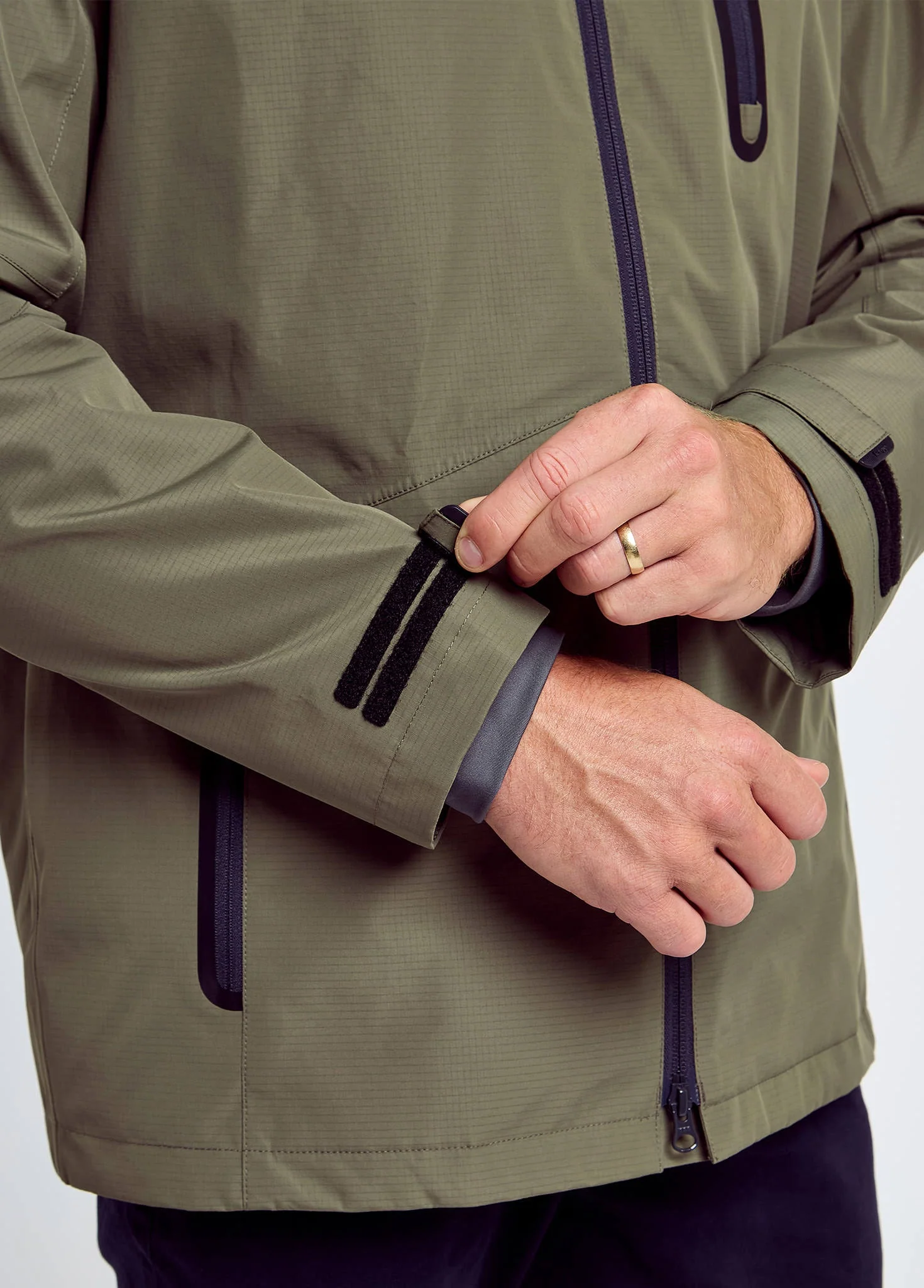 Crossbarry Waterproof Jacket - Kelp - Image 6