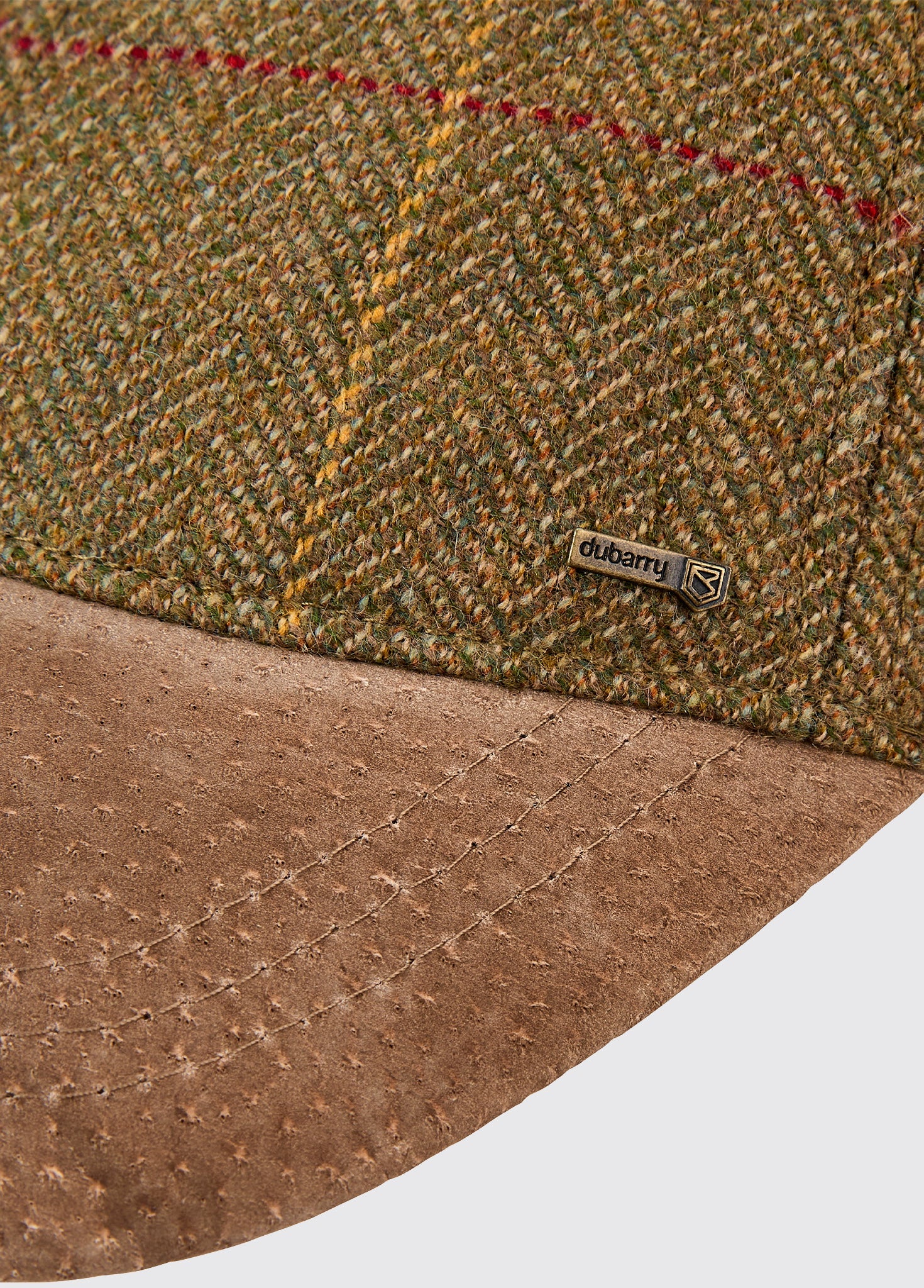 Dowd Mens Tweed Cap - Elm - Image 2