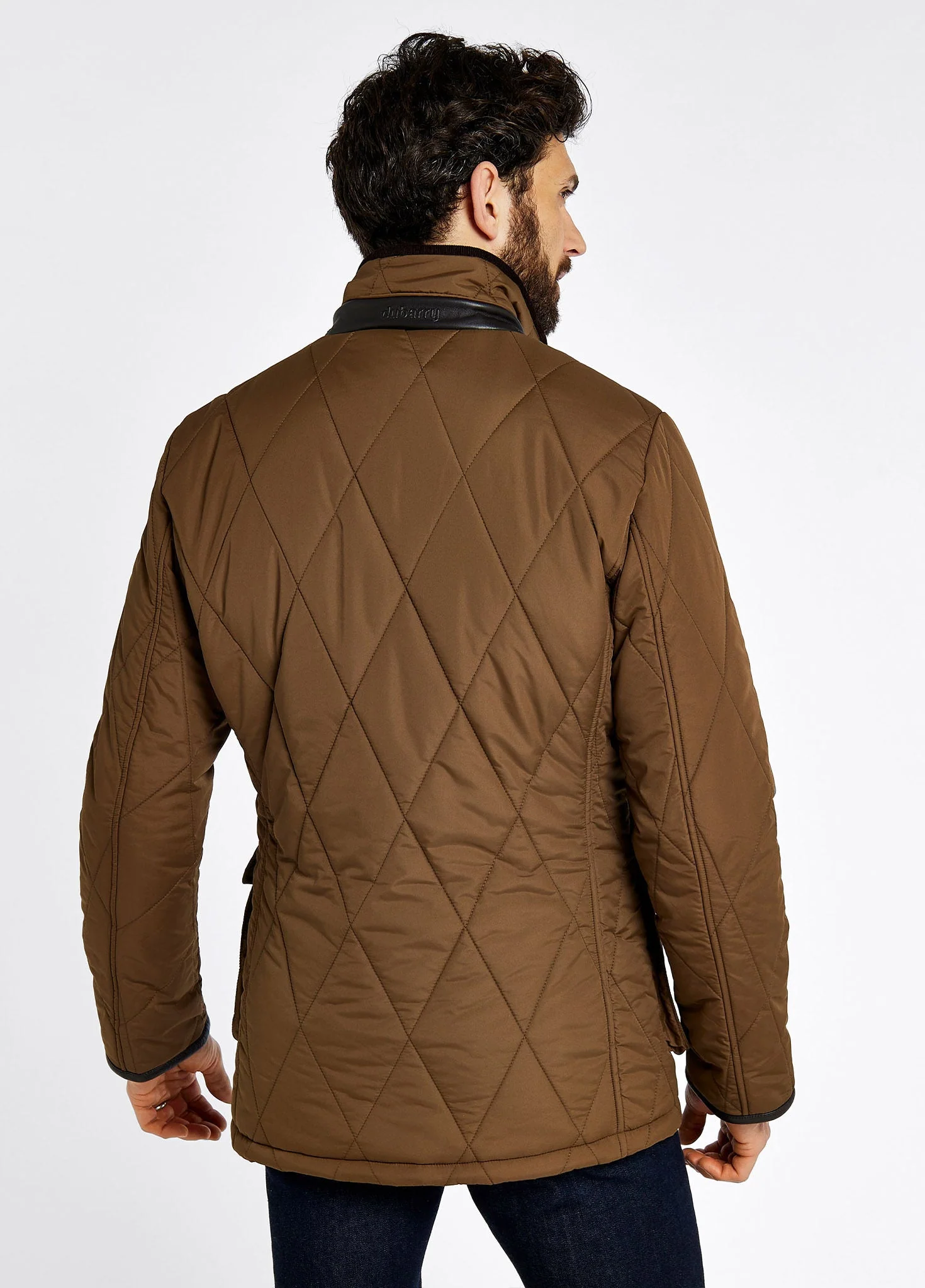 Farmley Men’s Quilted Jacket - Bronze - Image 5