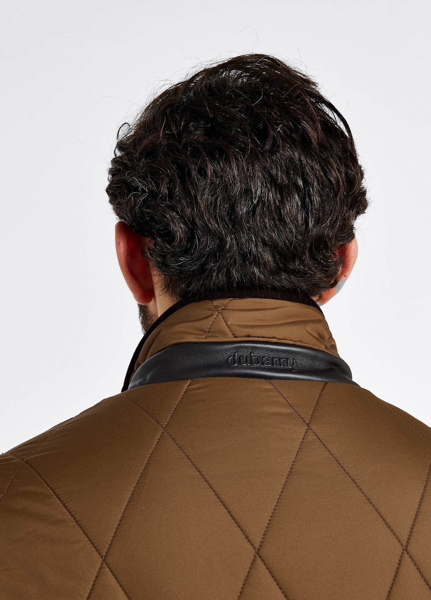 Farmley Men’s Quilted Jacket - Bronze - Image 7