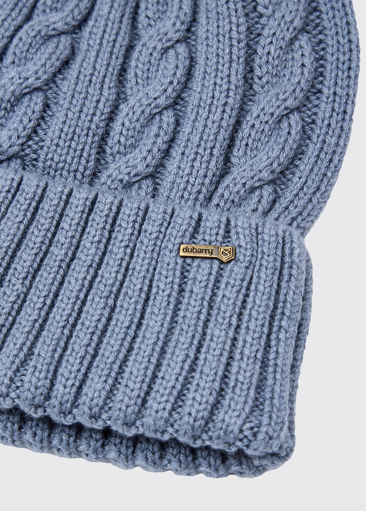 Forester Knitted bobble hat - Indigo - Image 3