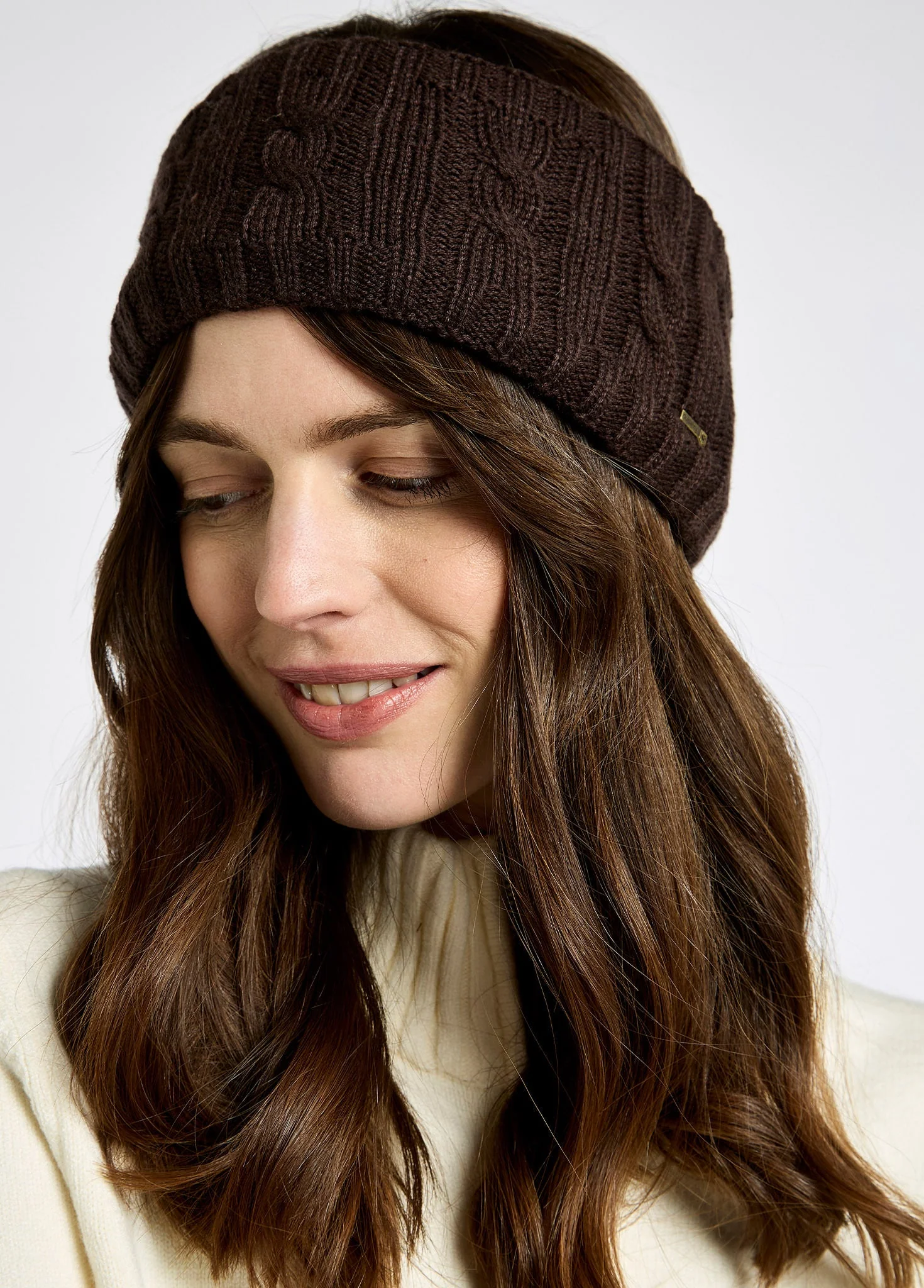 Gleeson Cable knit headband - Elk - Image 2