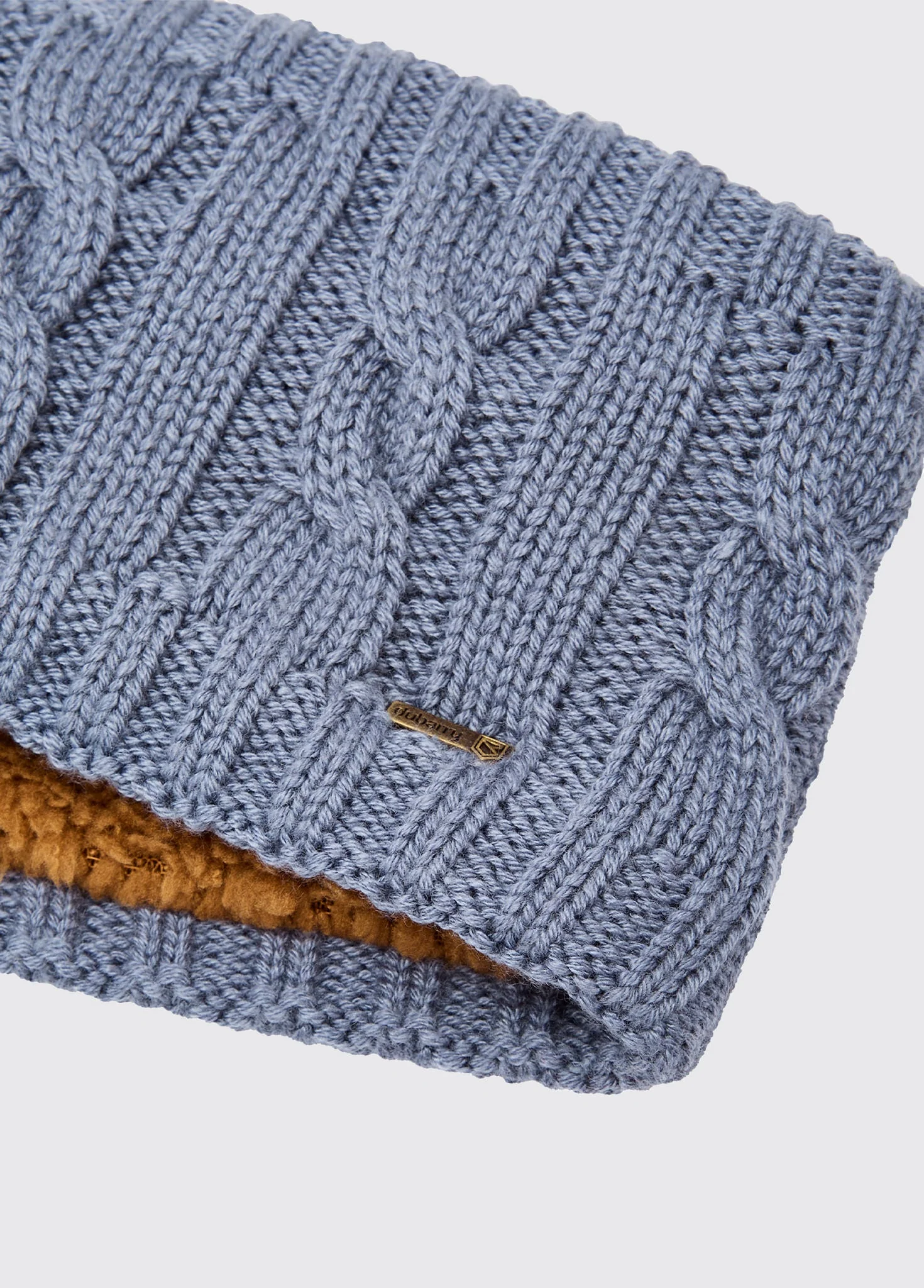Gleeson Cable knit headband - Indigo - Image 2