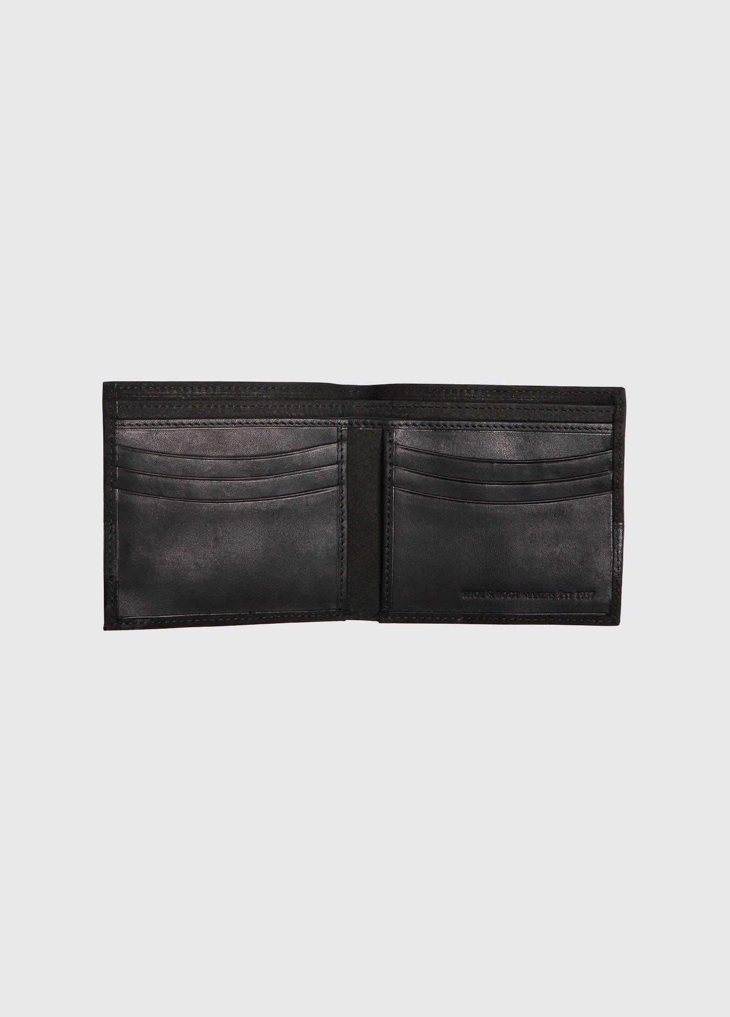 Grafton Mens Leather Wallet - Black - Image 2