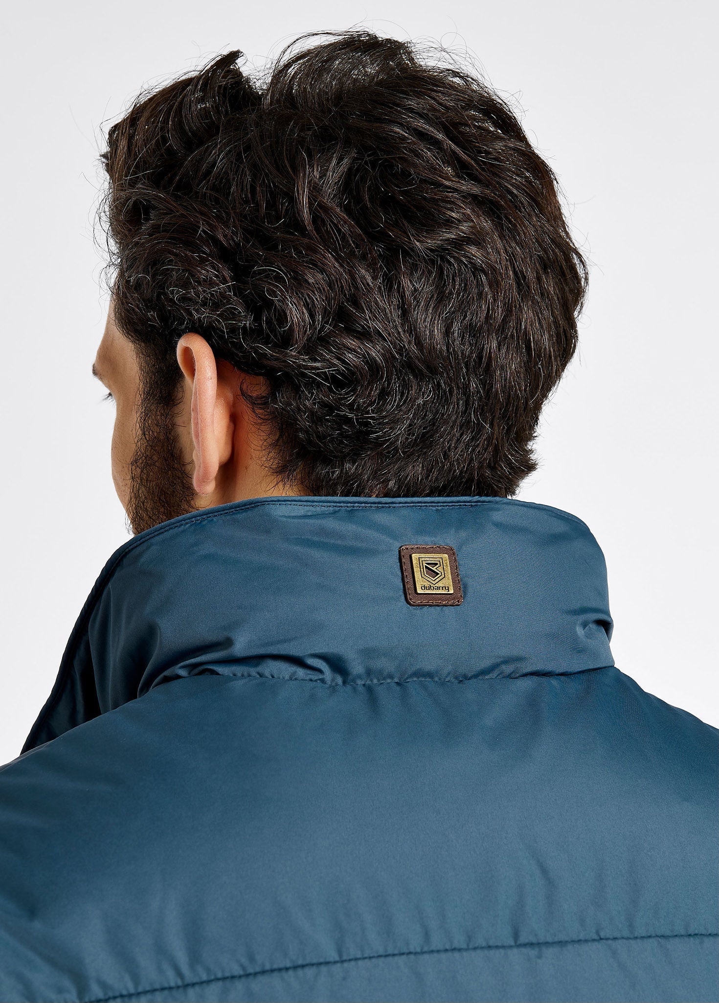 Graystown Men's Down Gilet - Steel - Image 5