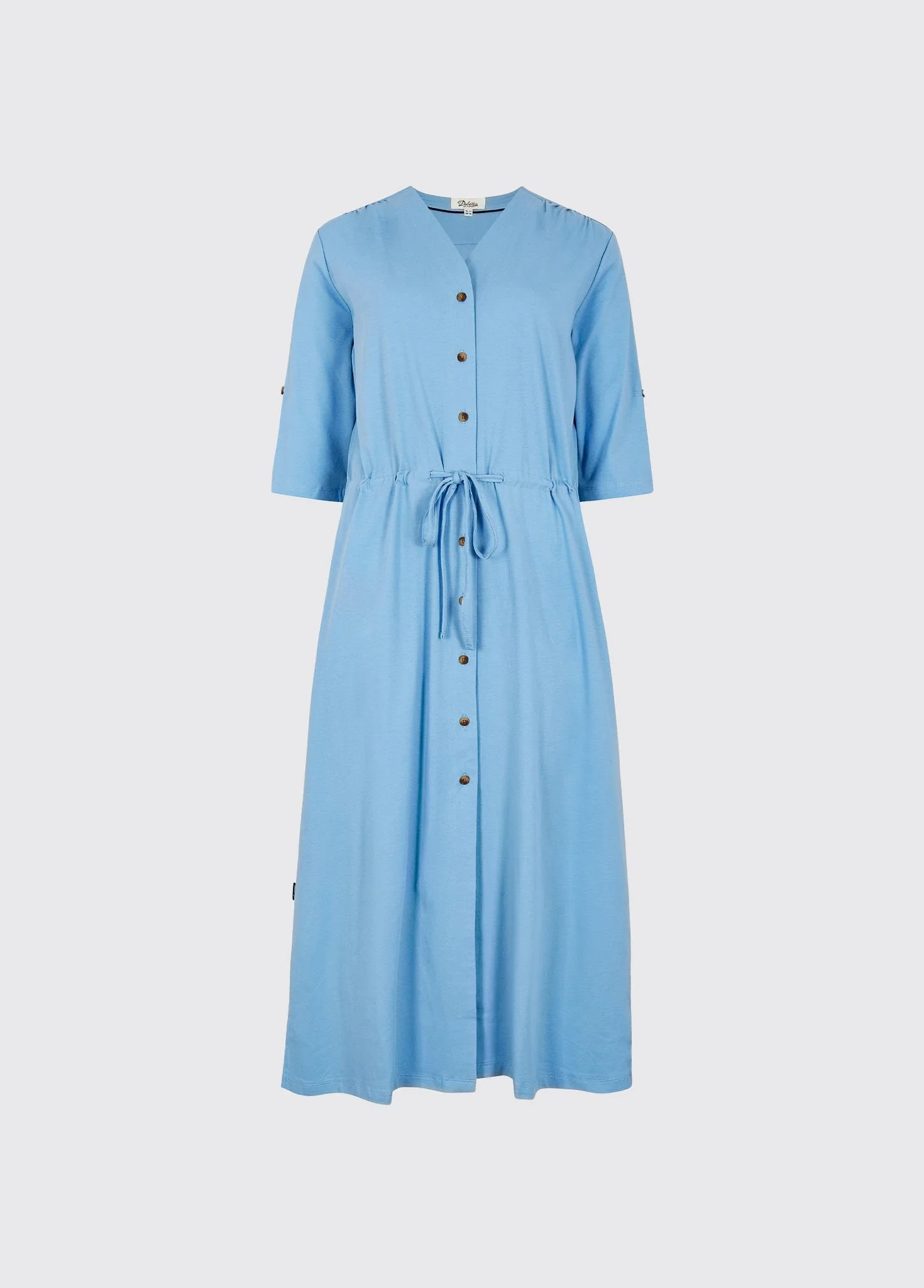 Hanlon Women’s midi length shirt dress - Azure