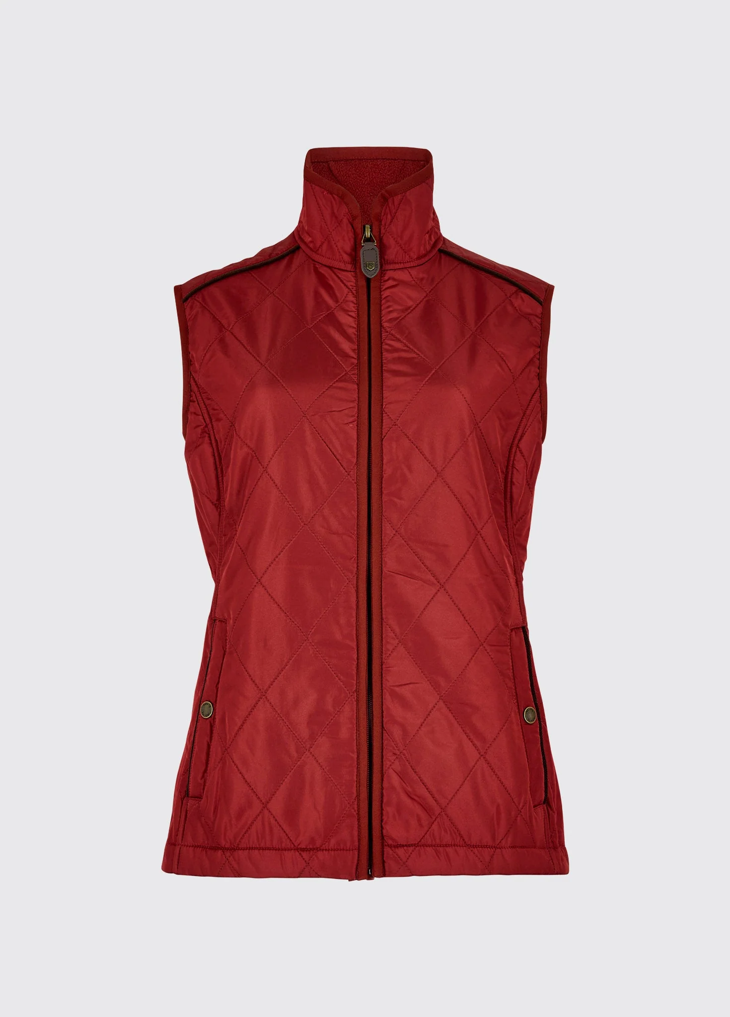 Heywood Quilted Gilet - Red Pepper