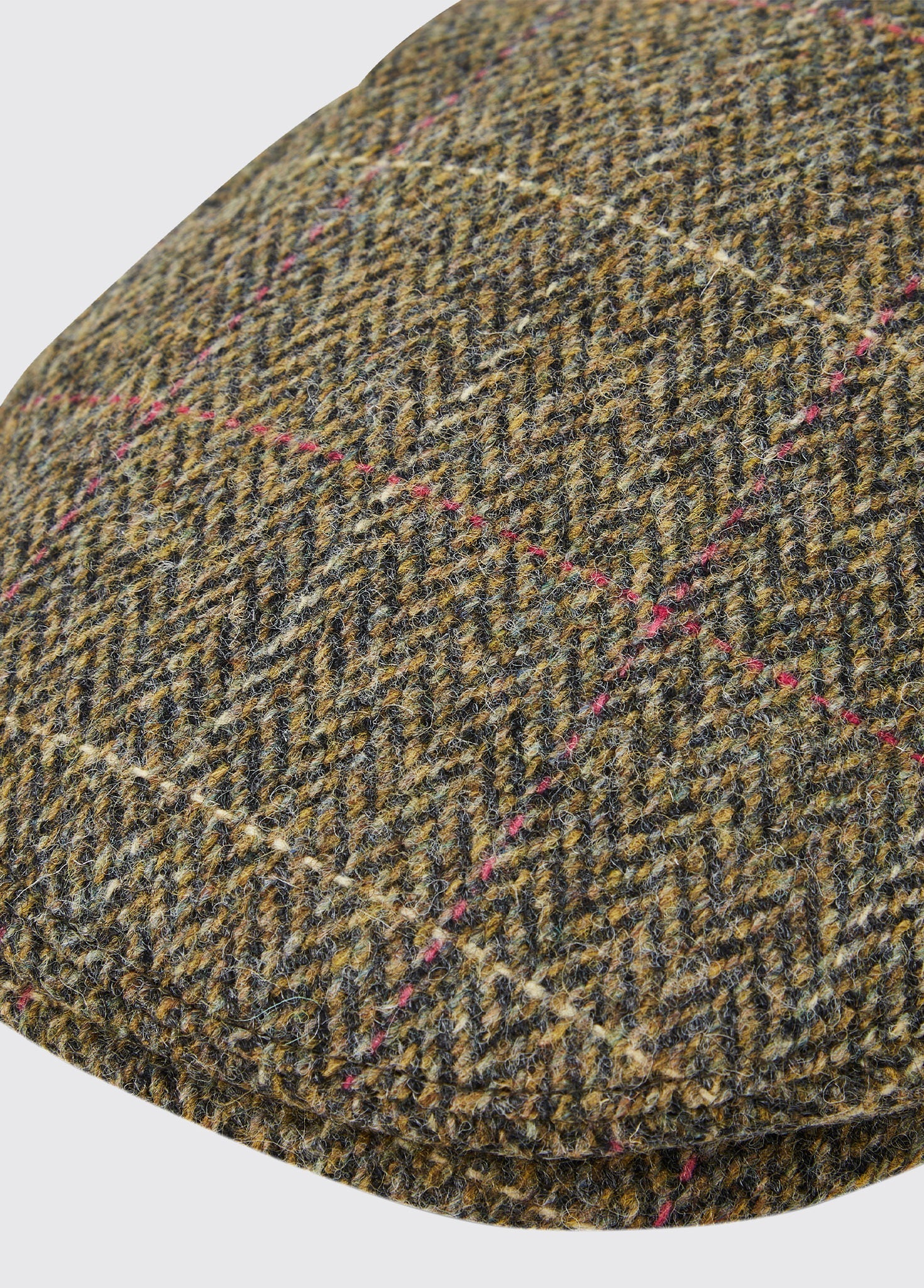 Holly Tweed Flat Cap - Thistle - Image 2