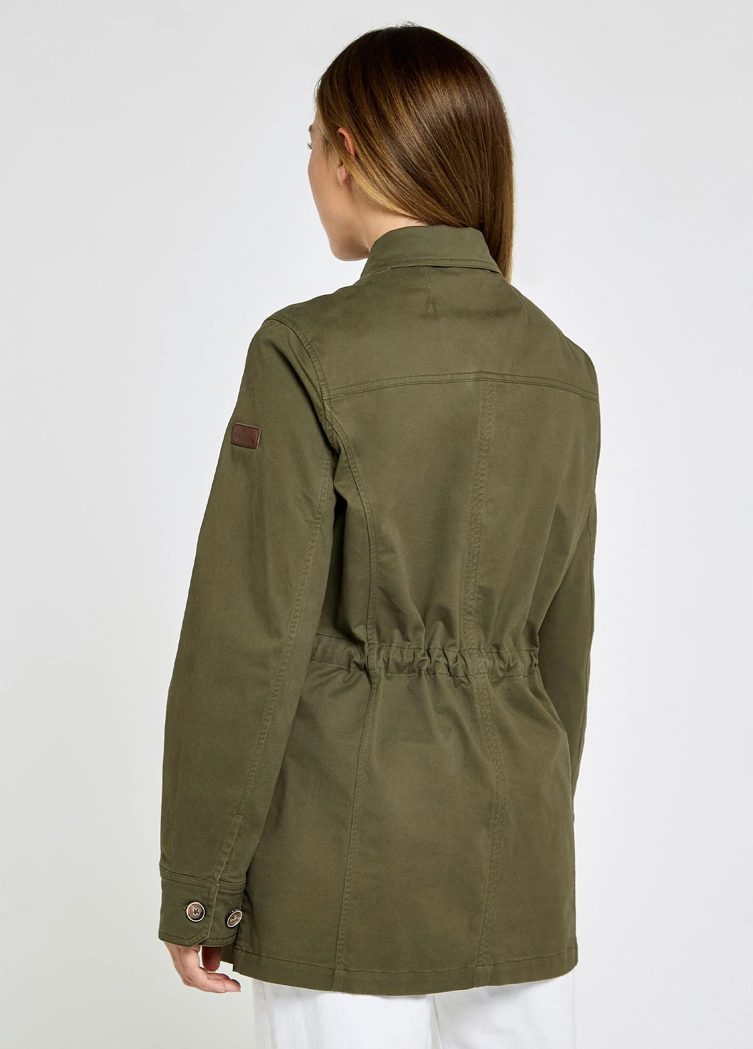 Hudson Women’s Chino Field Jacket - Kelp - Image 4