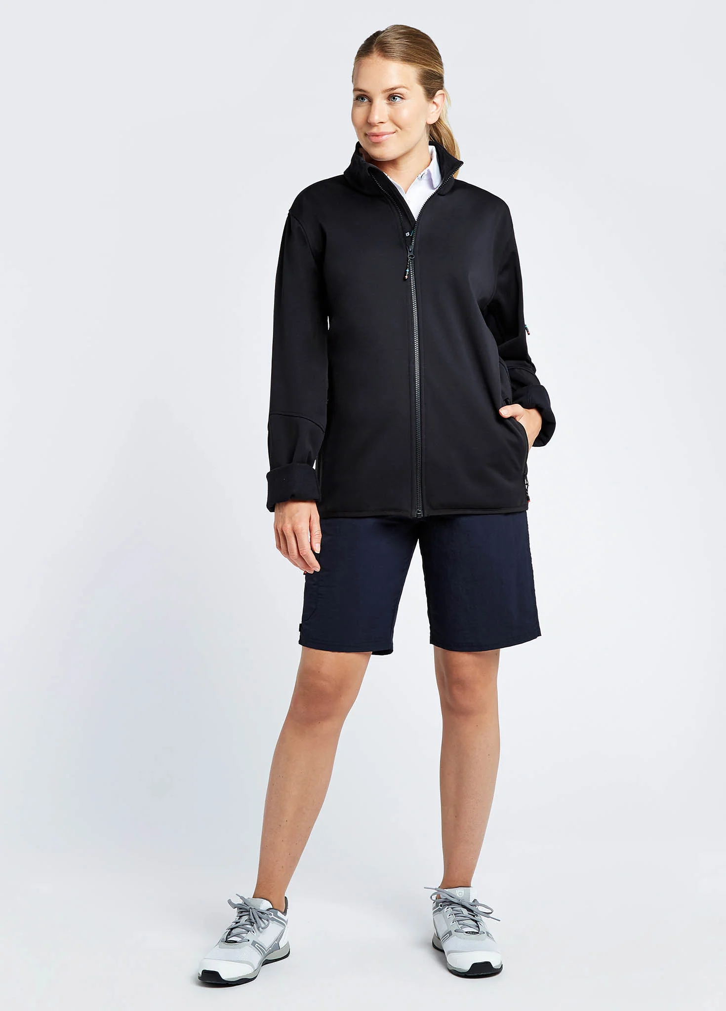 Ibiza Womens Softshell Jacket - Graphite - Image 2