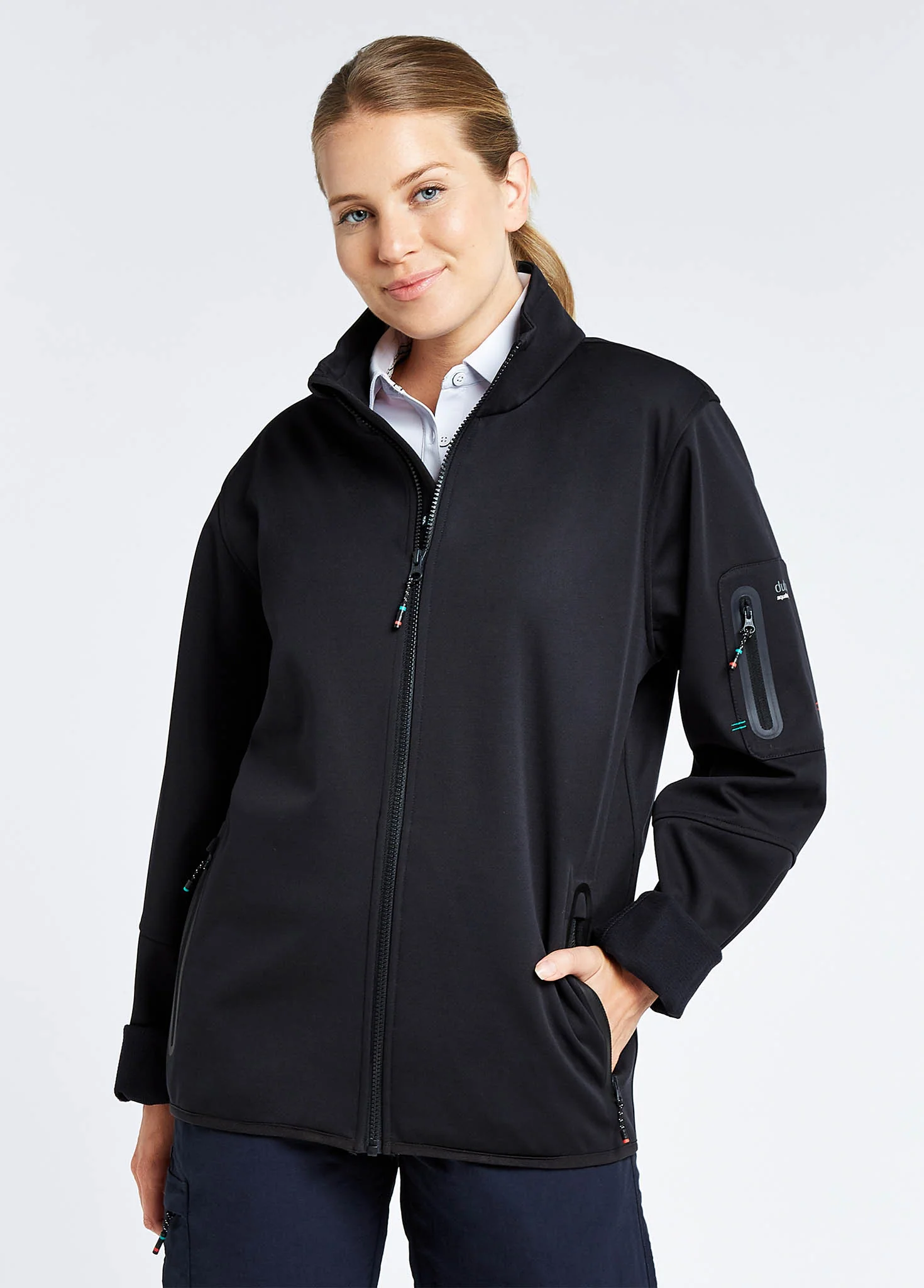 Ibiza Womens Softshell Jacket - Graphite - Image 3