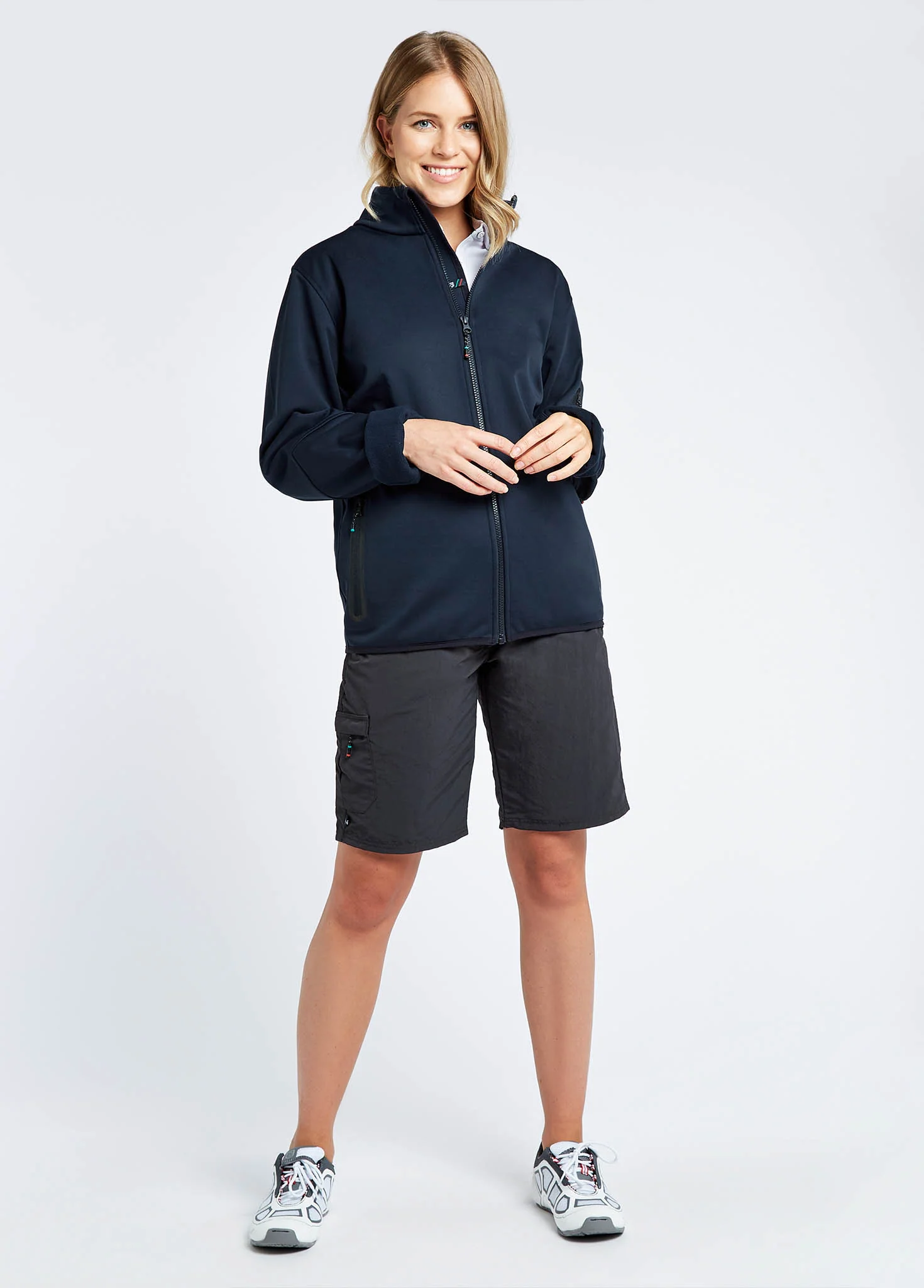 Ibiza Womens Softshell Jacket - Navy - Image 2