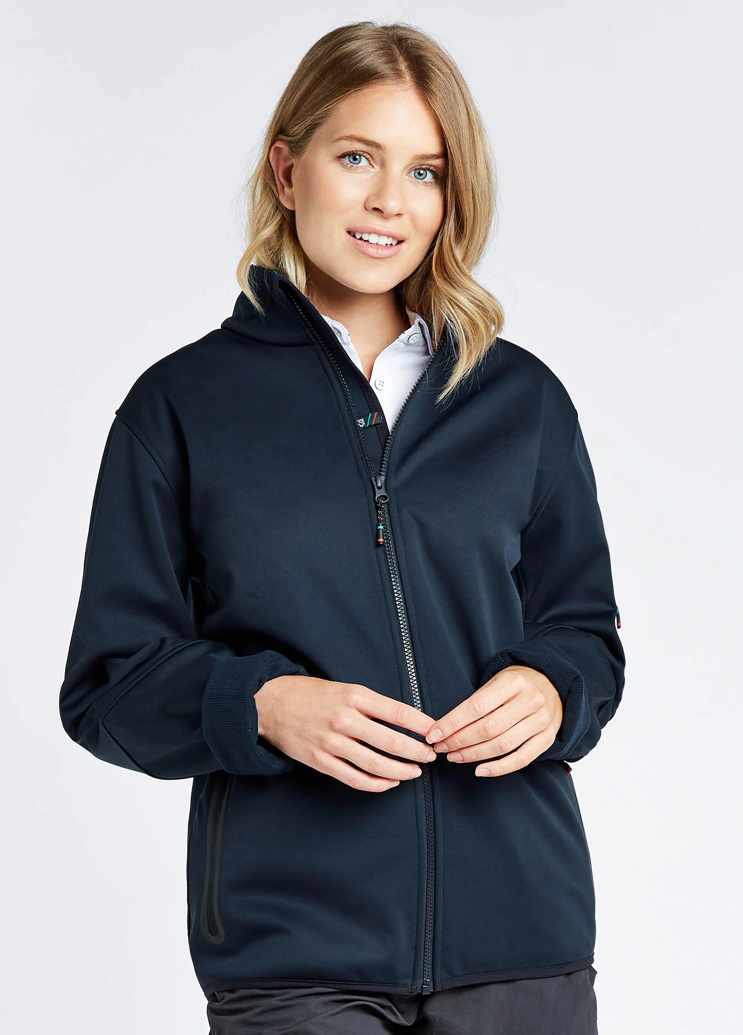 Ibiza Womens Softshell Jacket - Navy - Image 3