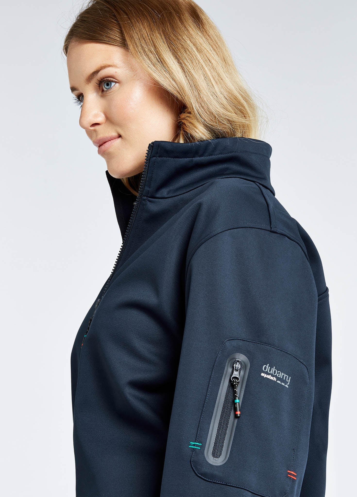 Ibiza Womens Softshell Jacket - Navy - Image 5
