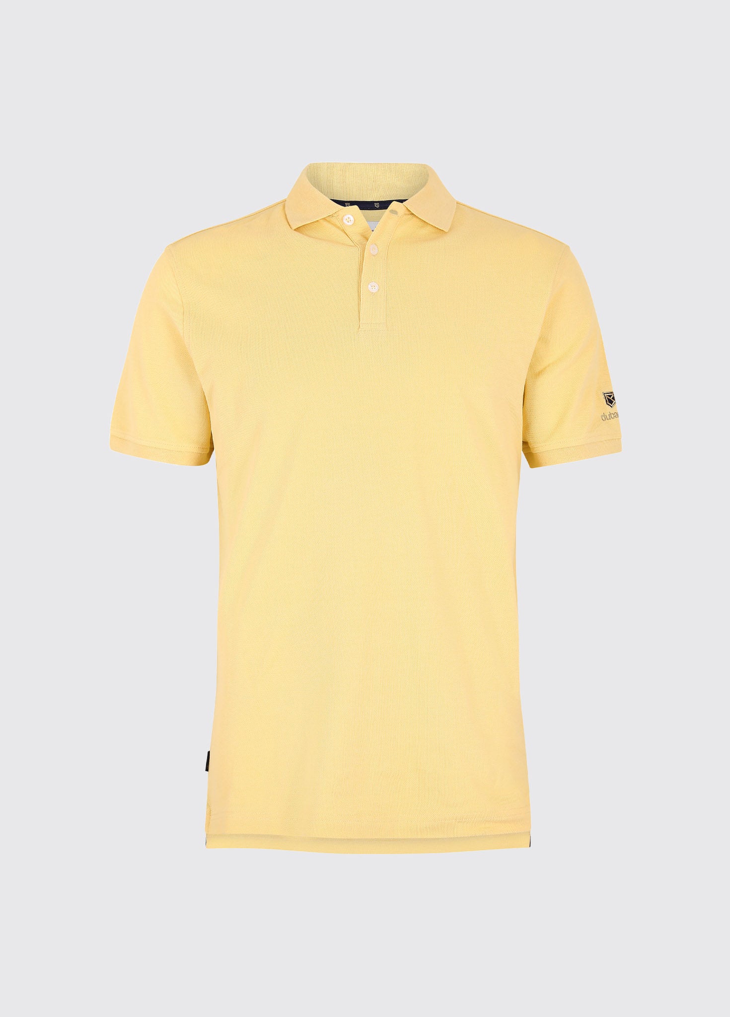 Jennings Men’s cotton pique polo- Primrose - Image 2