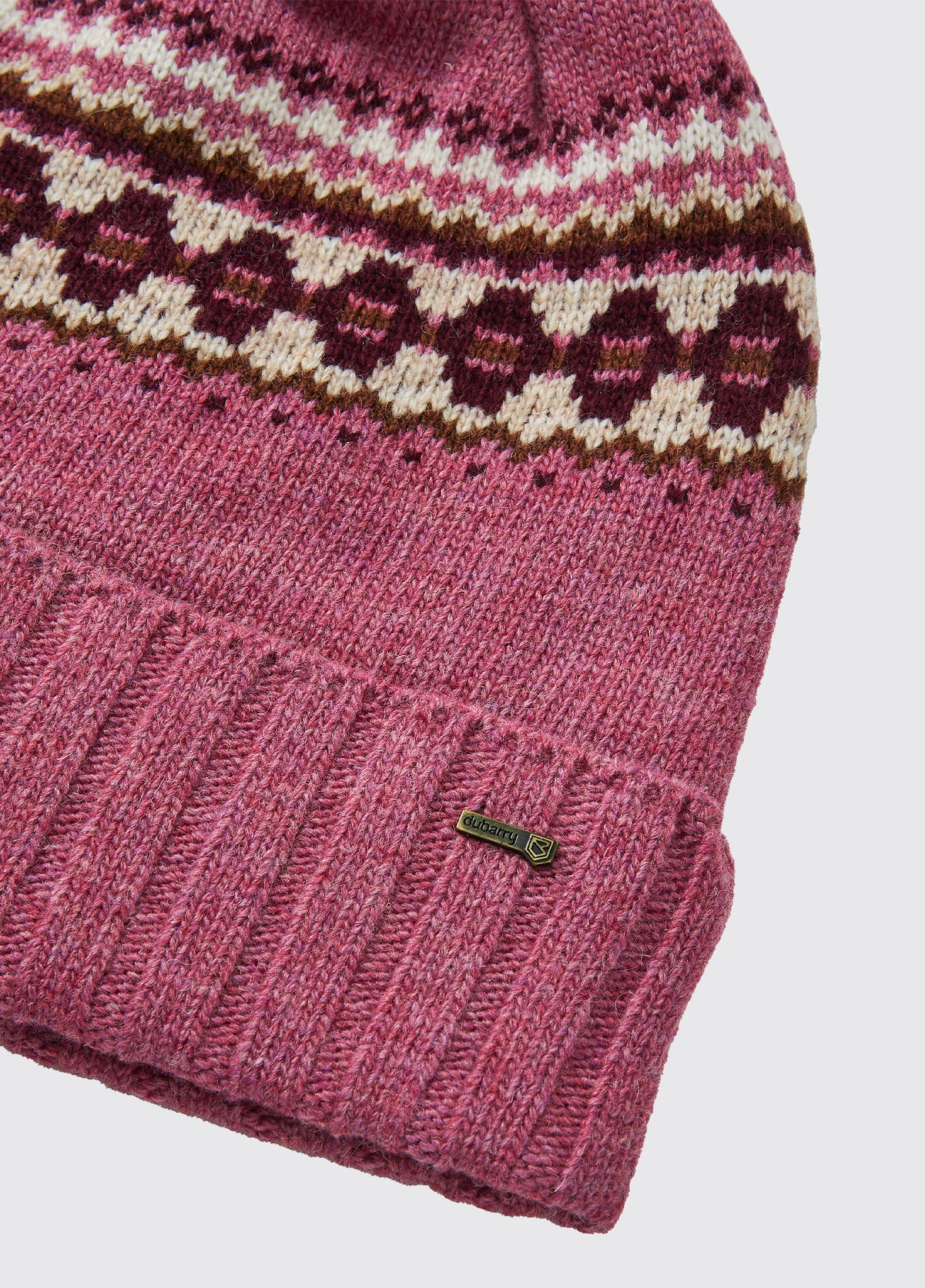 Kilcormac Ladies Knitted Hat - Clover - Image 3